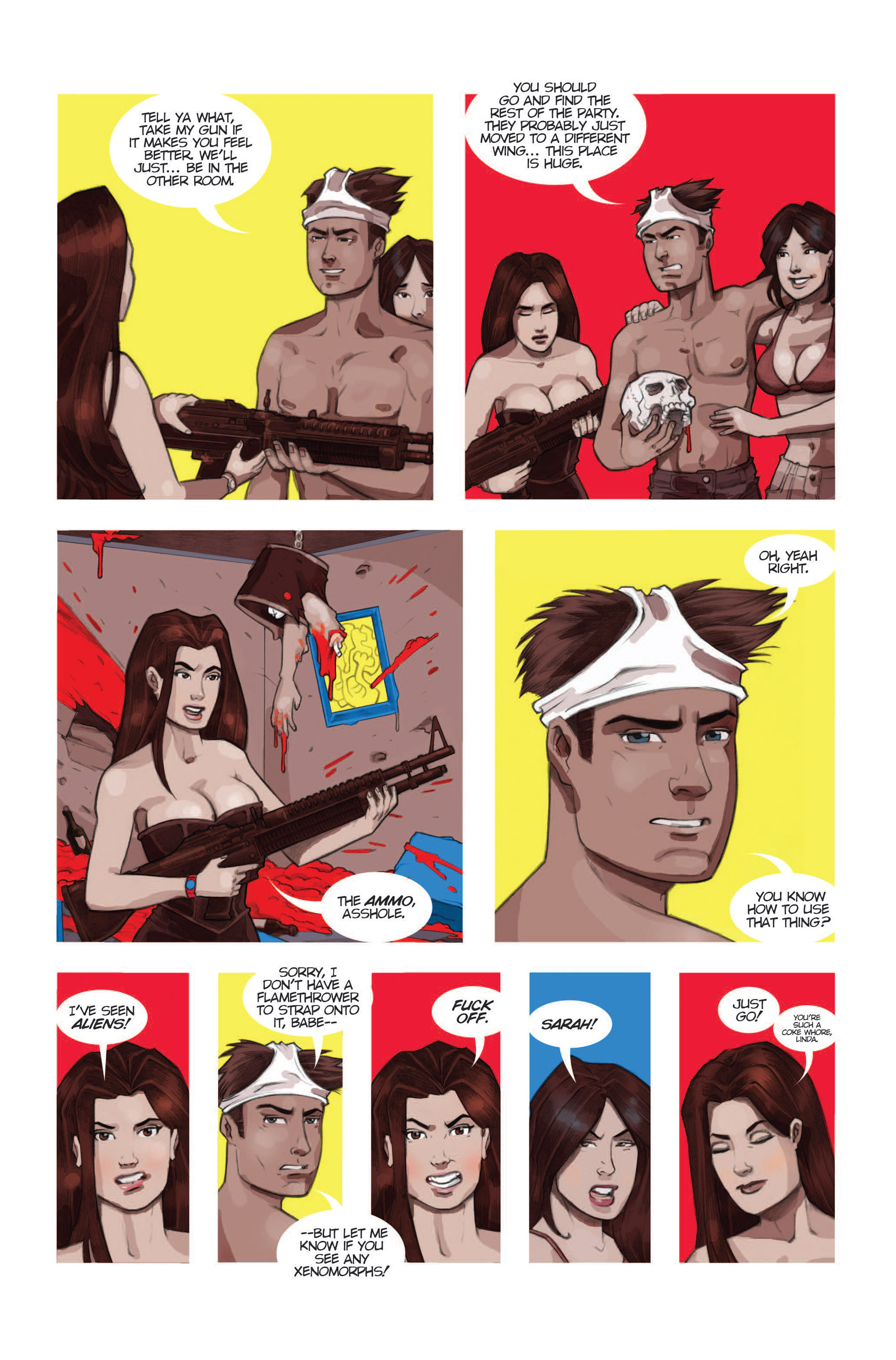 Read online Night of the 80's Undead comic -  Issue # TPB - 38