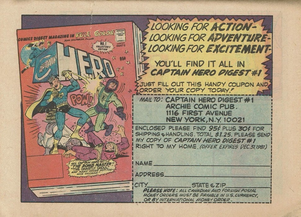 Read online Archie Annual Digest Magazine comic -  Issue #39 - 66