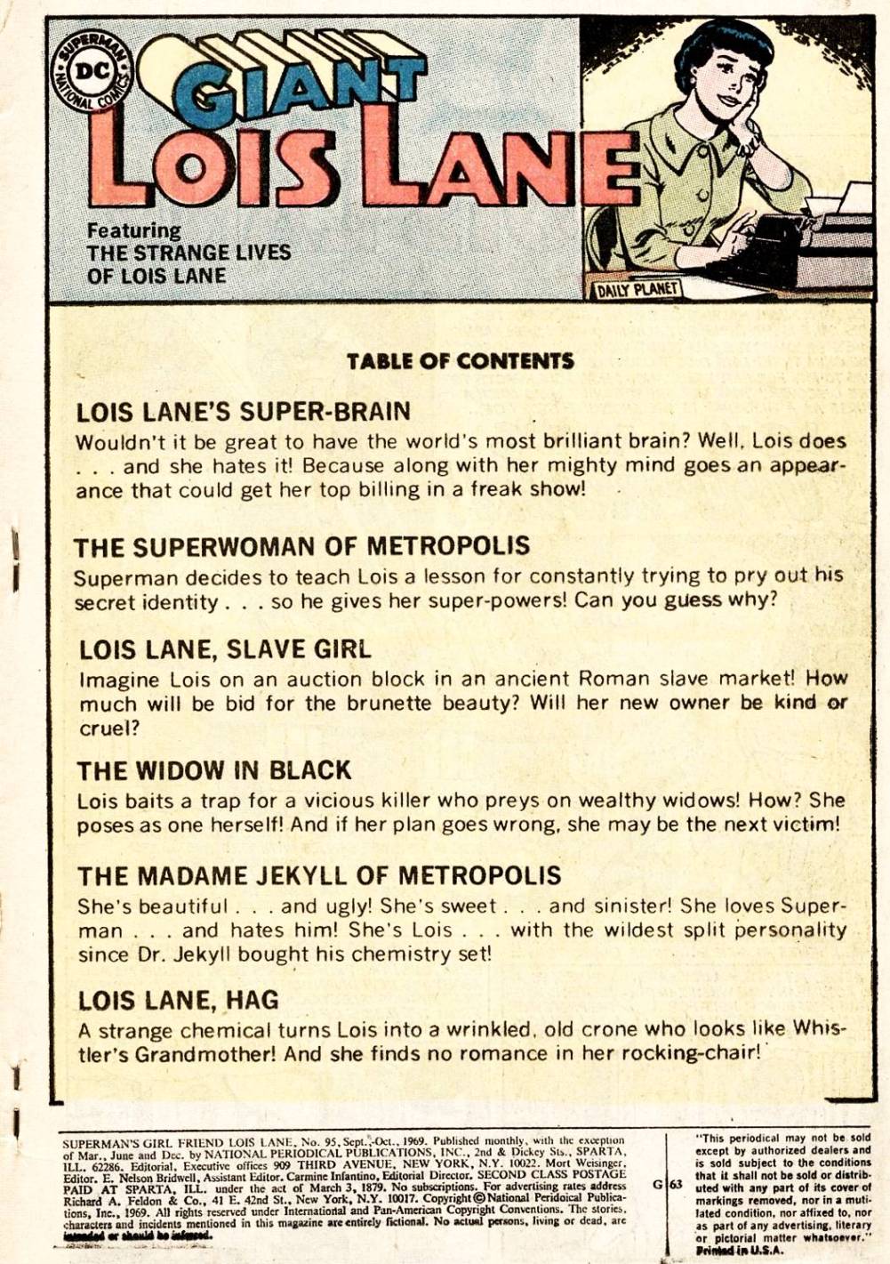 Read online Superman's Girl Friend, Lois Lane comic -  Issue #95 - 3