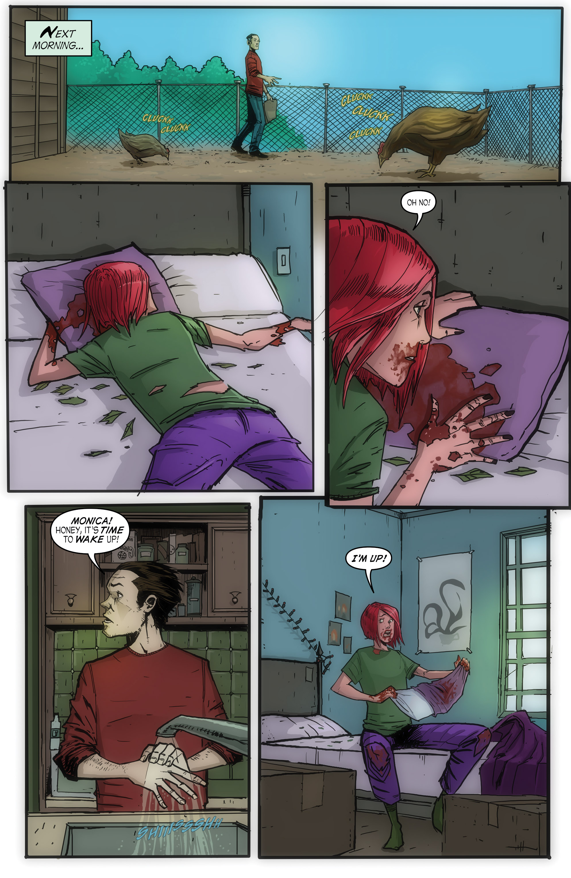 Read online John Carpenter Presents Storm Kids: Monica Bleue: A Werewolf Story comic -  Issue #2 - 17