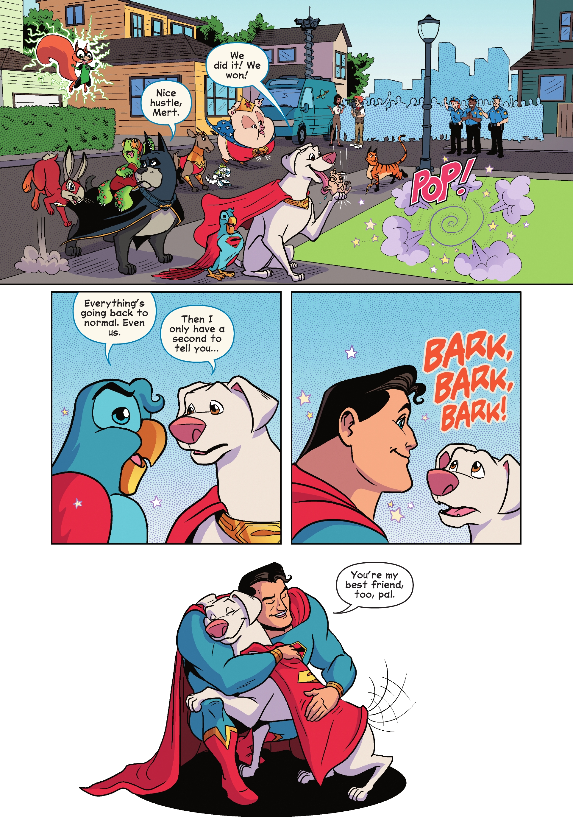 Read online DC League of Super-Pets: The Great Mxy-Up comic -  Issue # TPB (Part 2) - 39