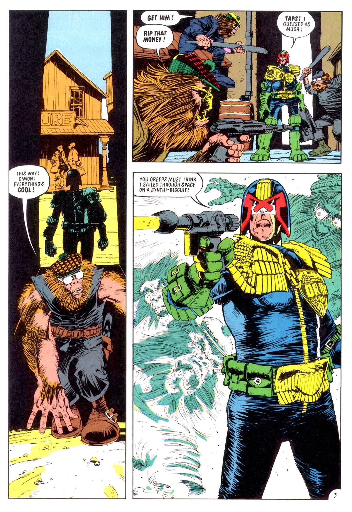 Read online Judge Dredd: The Judge Child Quest comic -  Issue #5 - 5