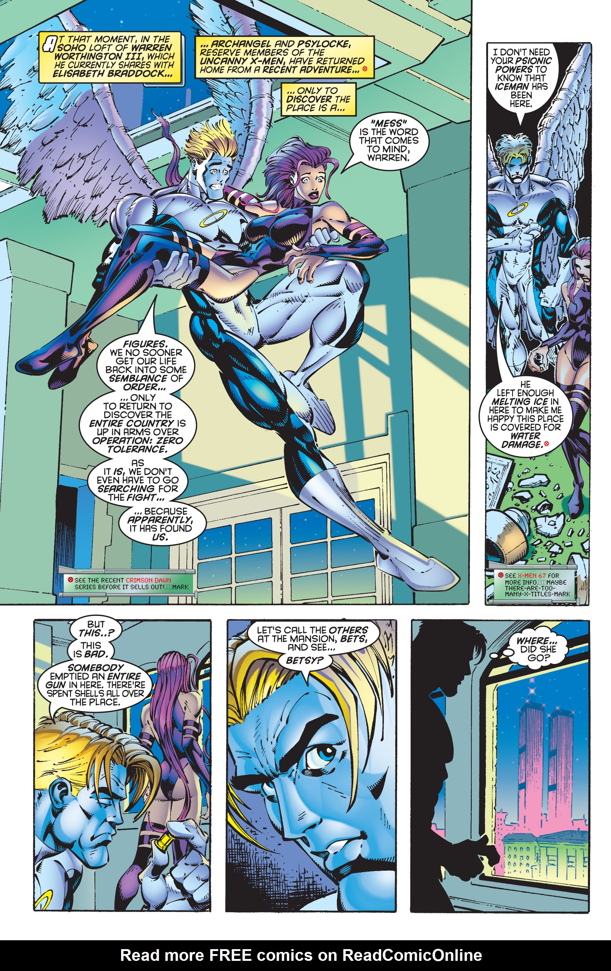 Read online X-Men Milestones: Operation Zero Tolerance comic -  Issue # TPB (Part 4) - 71