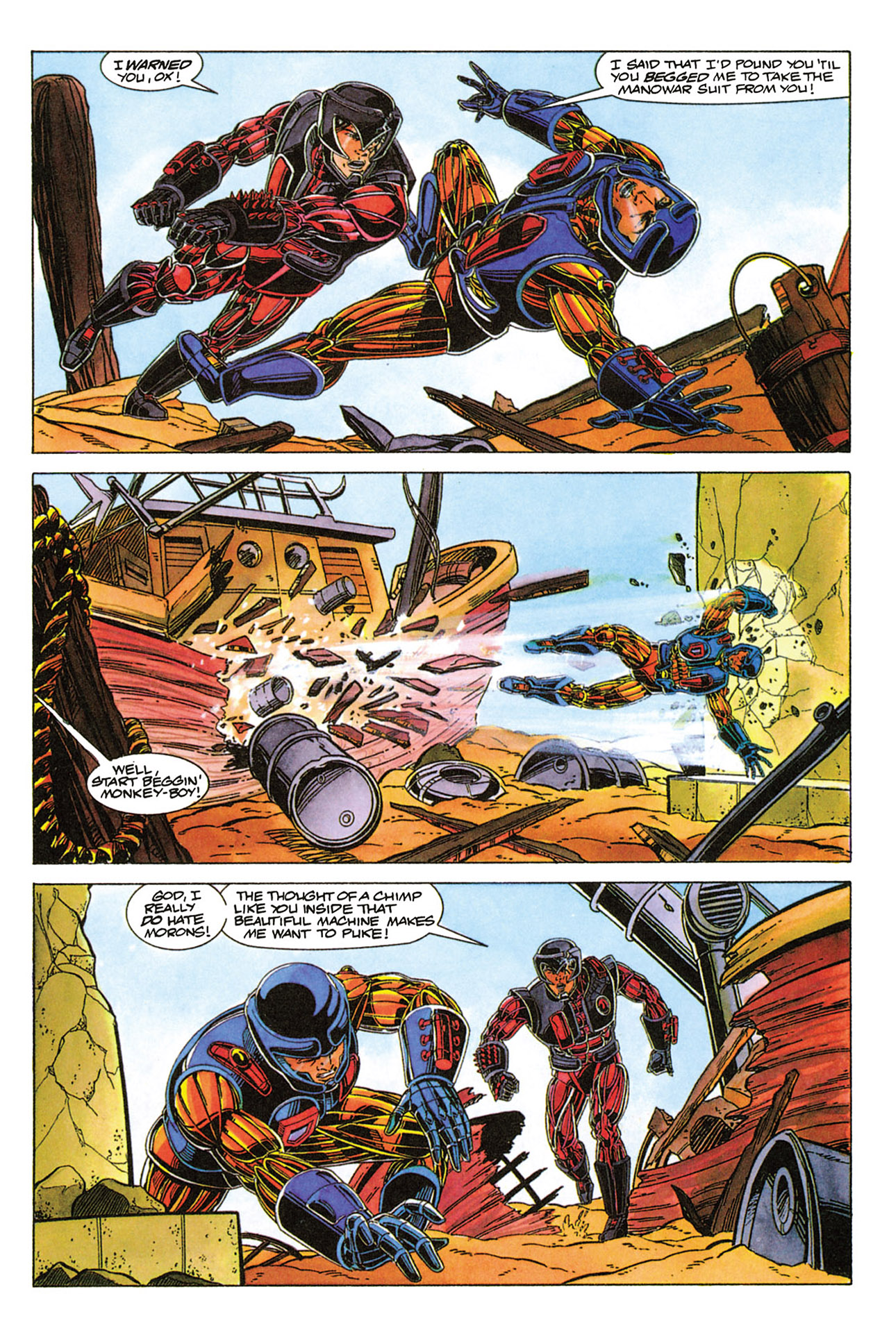 Read online X-O Manowar (1992) comic -  Issue #6 - 16