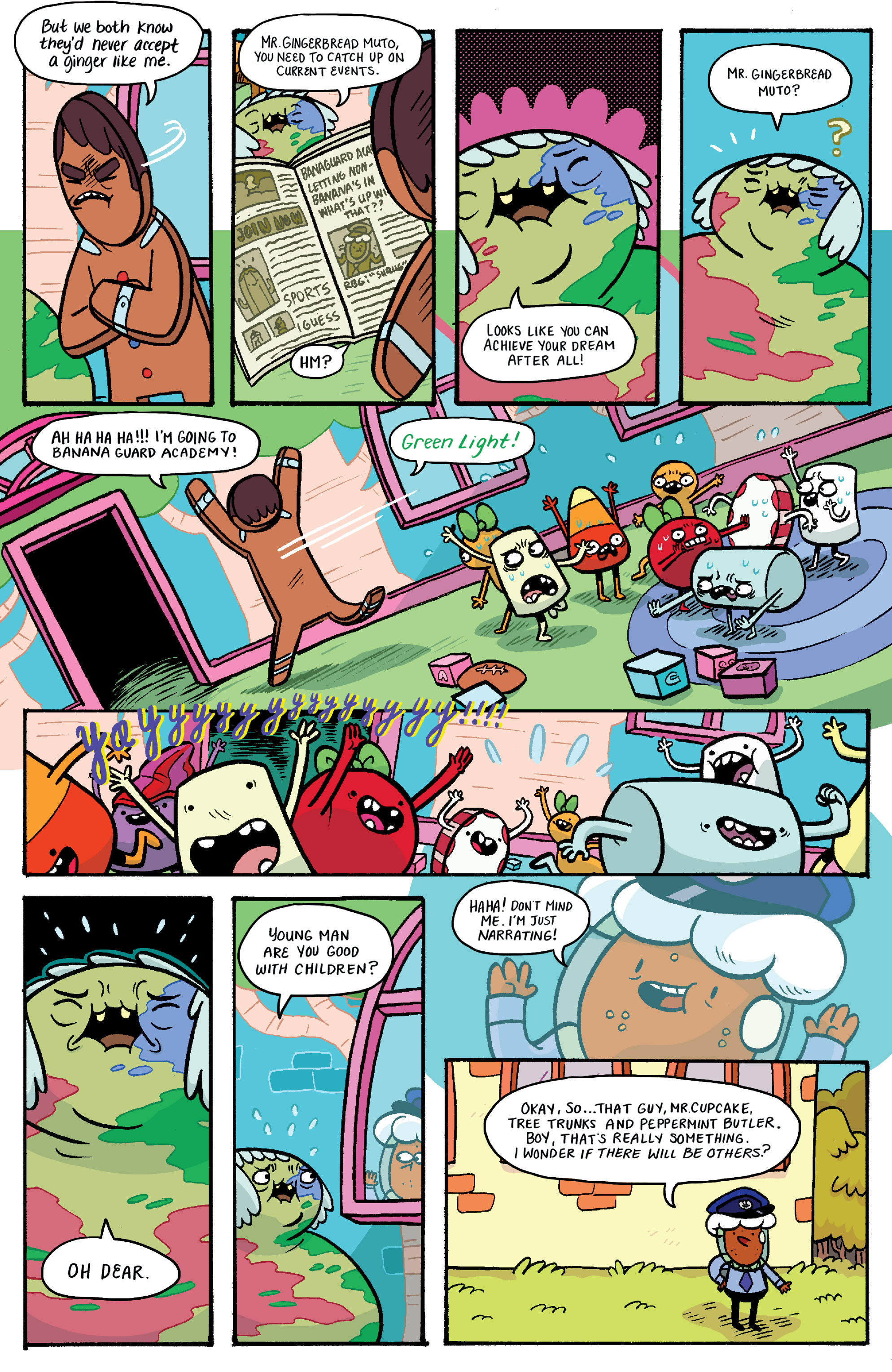 Read online Adventure Time: Banana Guard Academ comic -  Issue #1 - 18