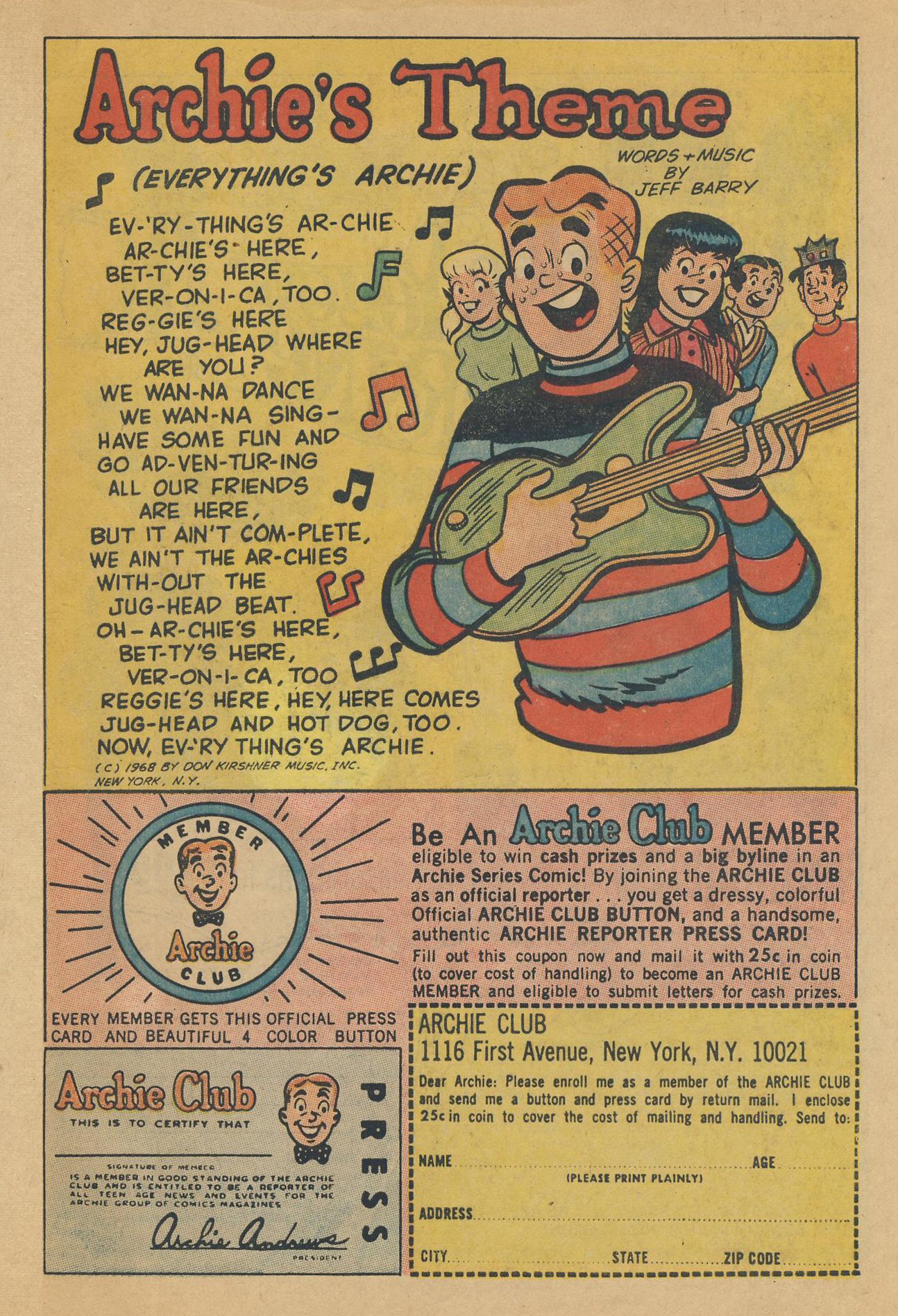 Read online Archie's Joke Book Magazine comic -  Issue #134 - 27