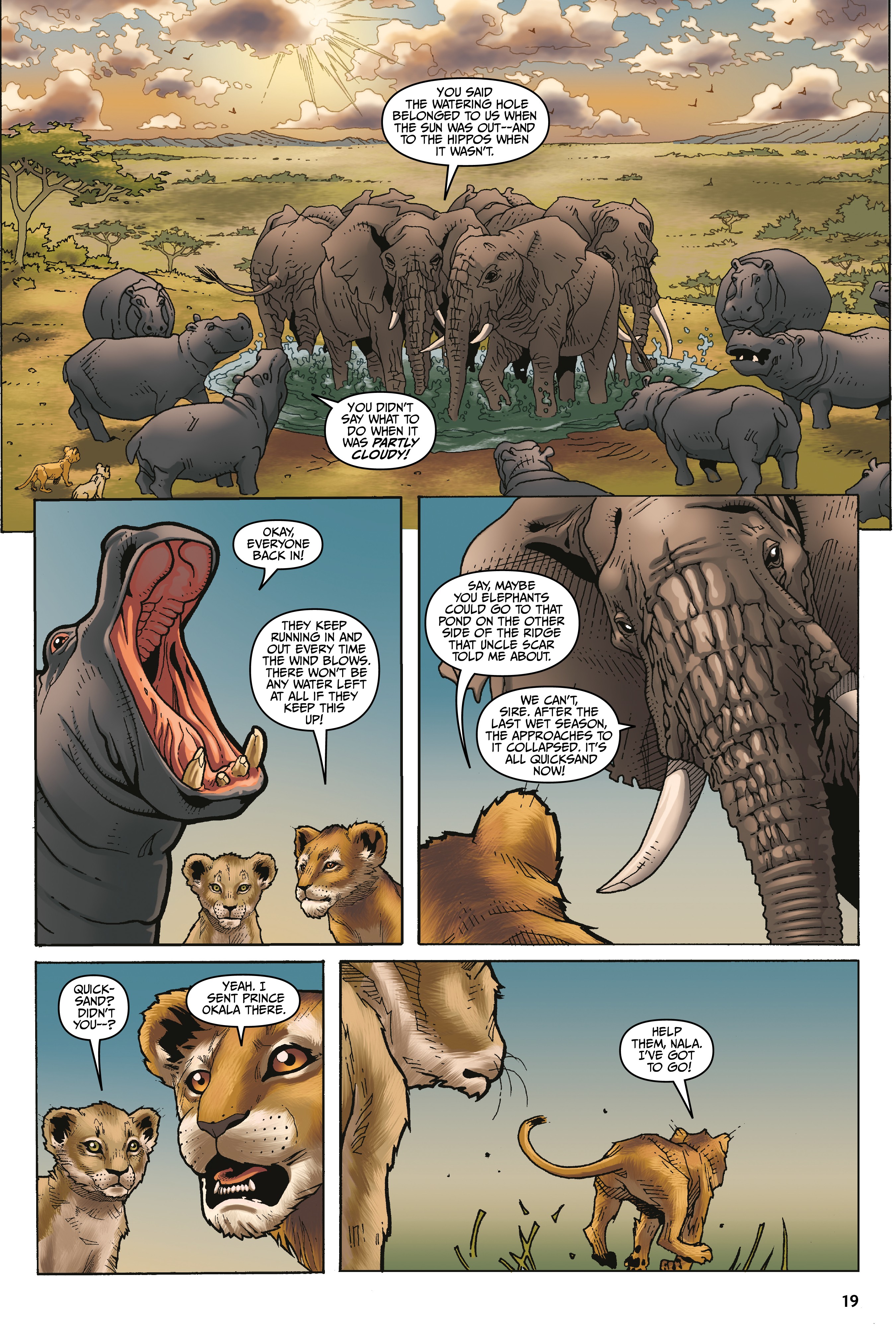 Read online Disney The Lion King: Wild Schemes and Catastrophes comic -  Issue # TPB - 20