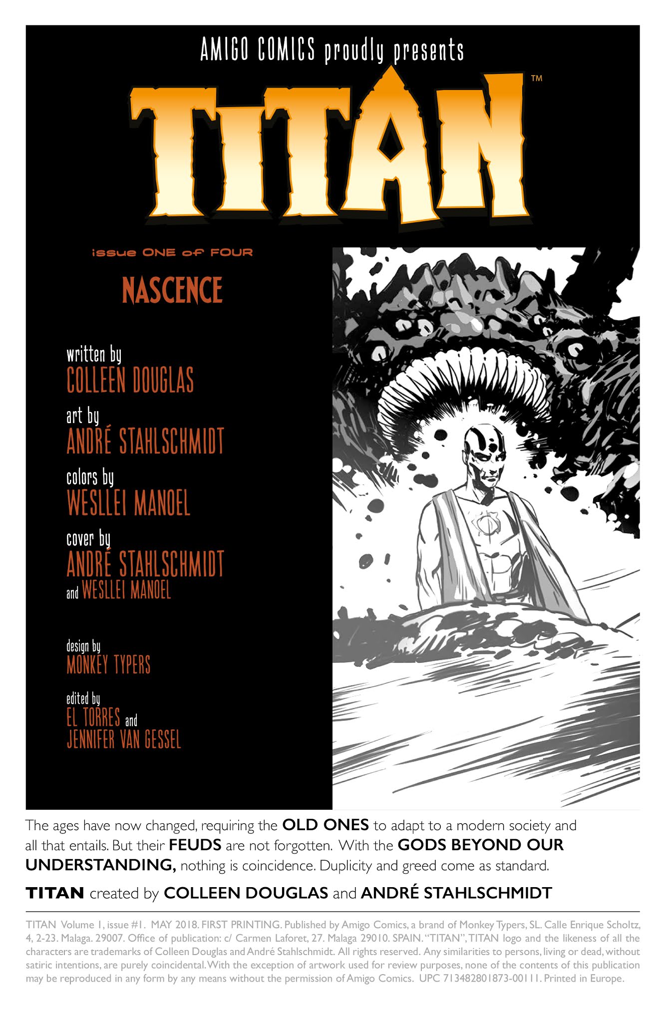 Read online Titan comic -  Issue #1 - 2