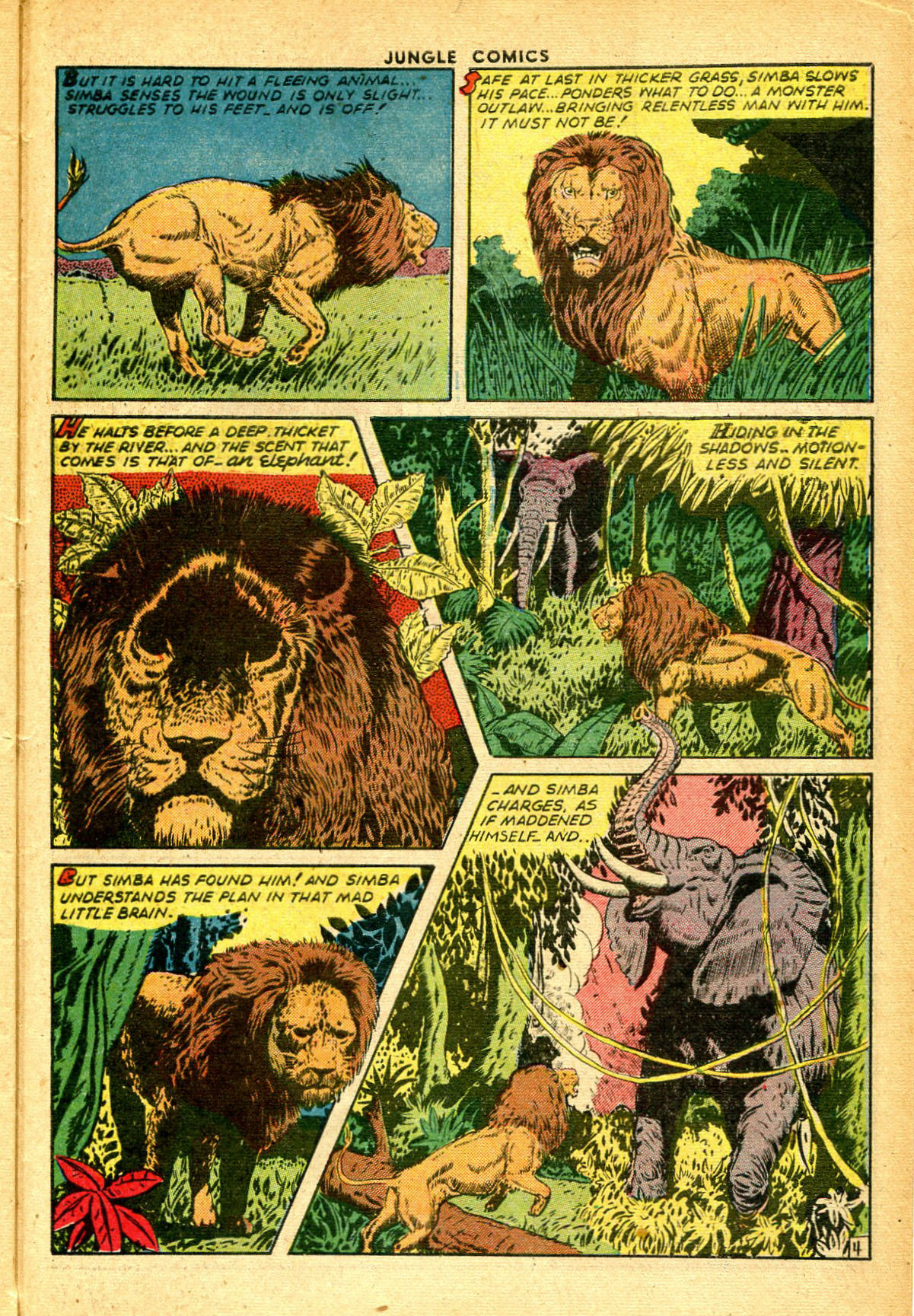 Read online Jungle Comics comic -  Issue #66 - 41