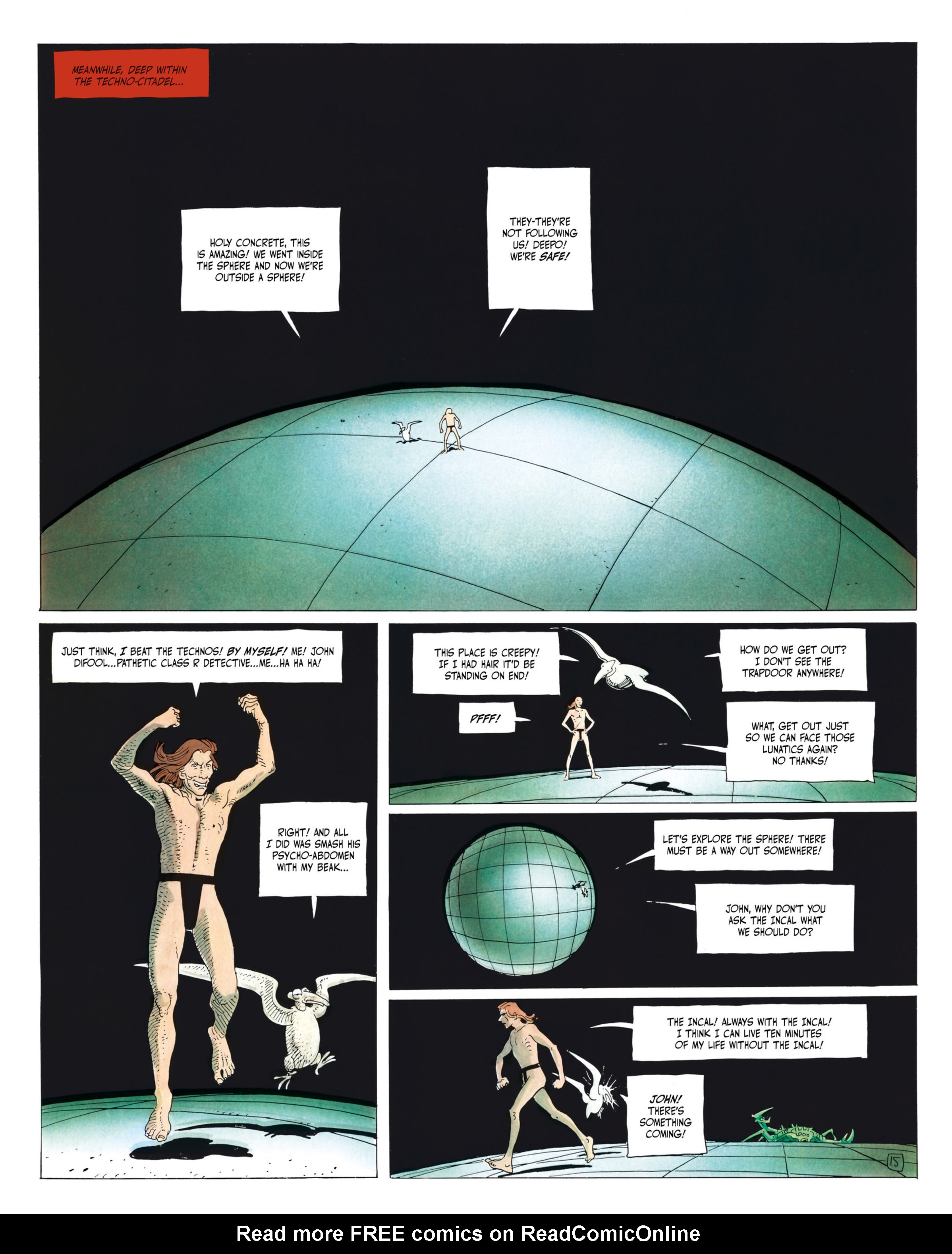 Read online The Incal comic -  Issue # TPB 2 - 18