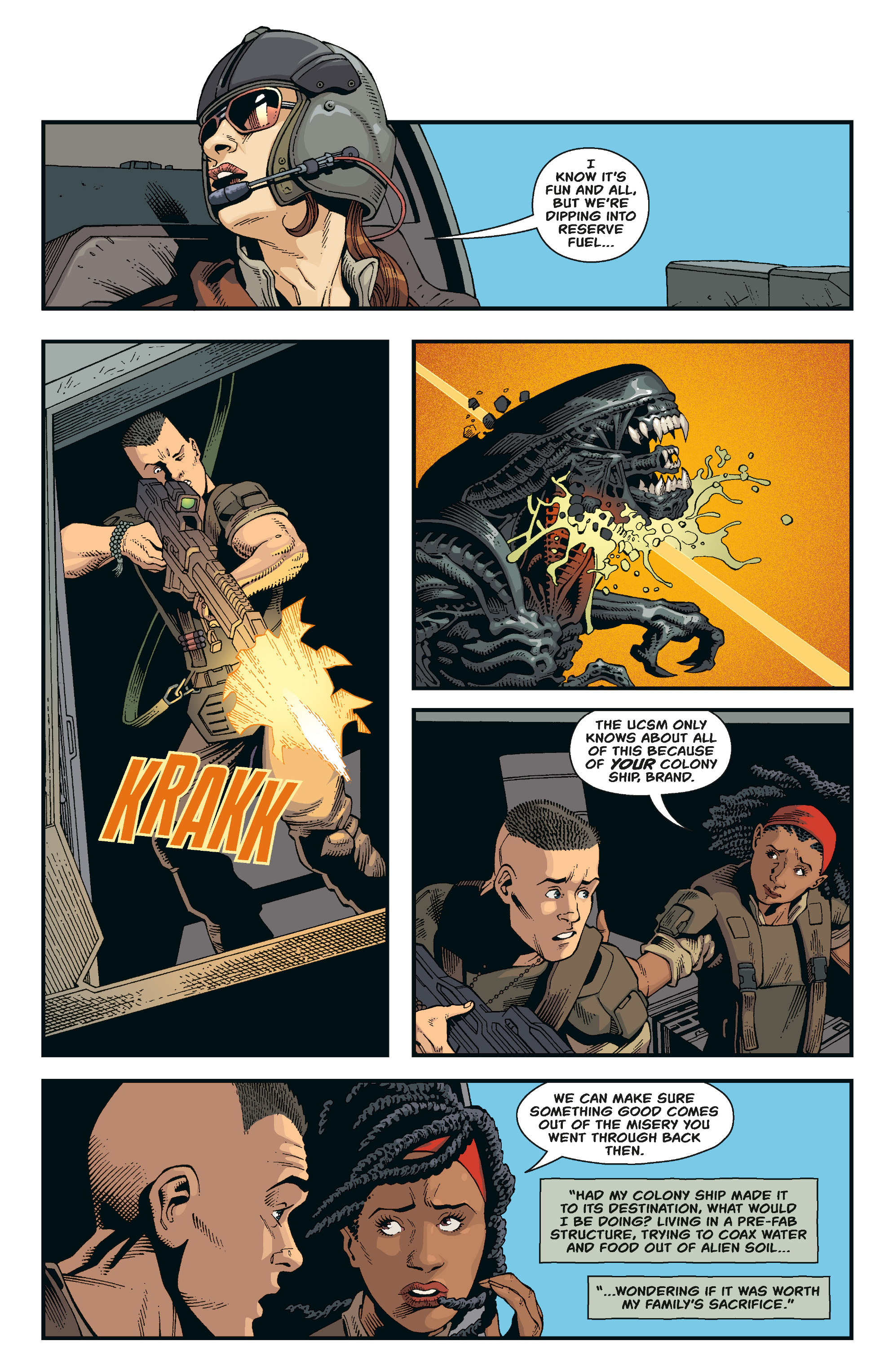 Read online Aliens: Rescue comic -  Issue #2 - 20