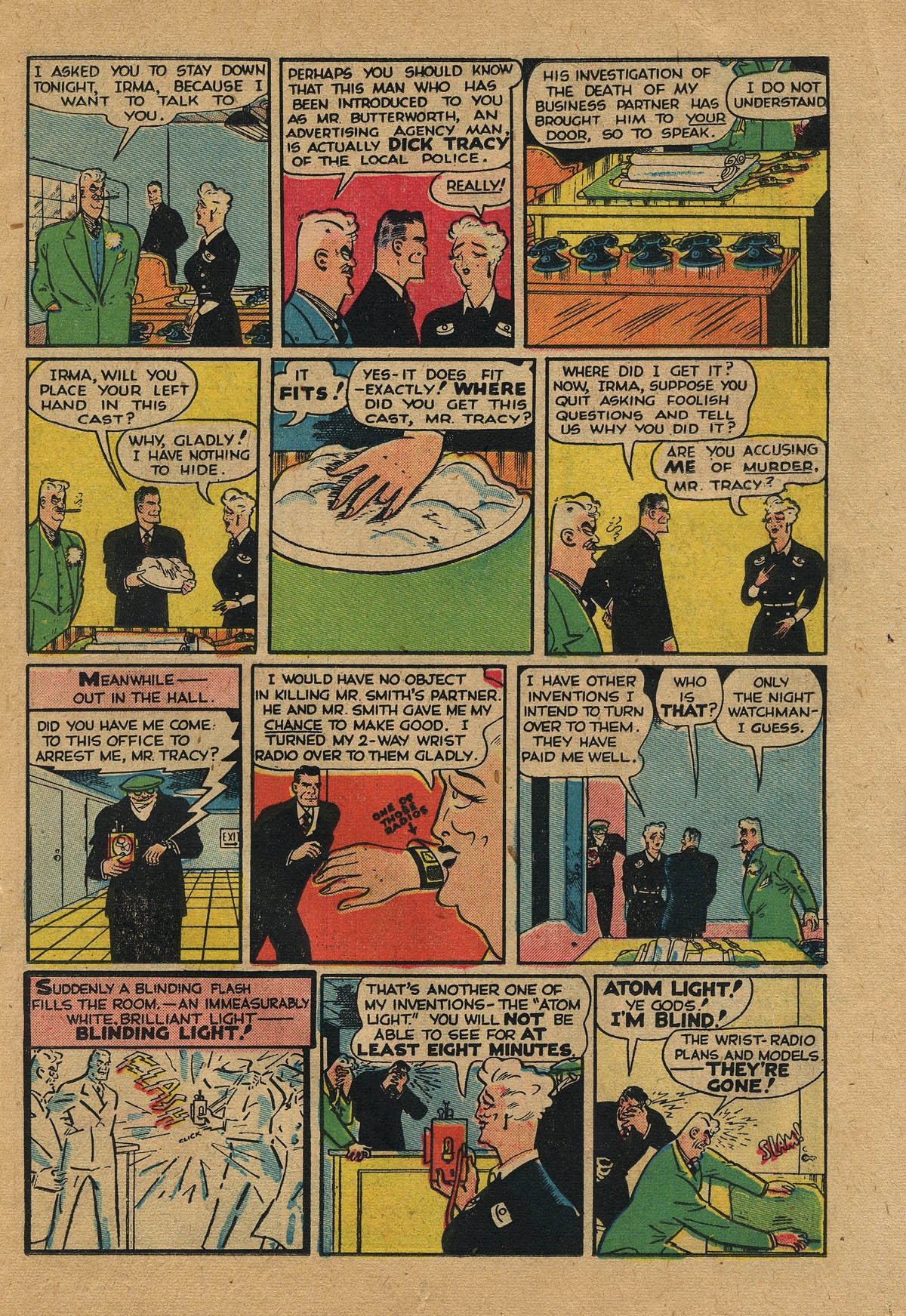 Read online Dick Tracy comic -  Issue #40 - 15