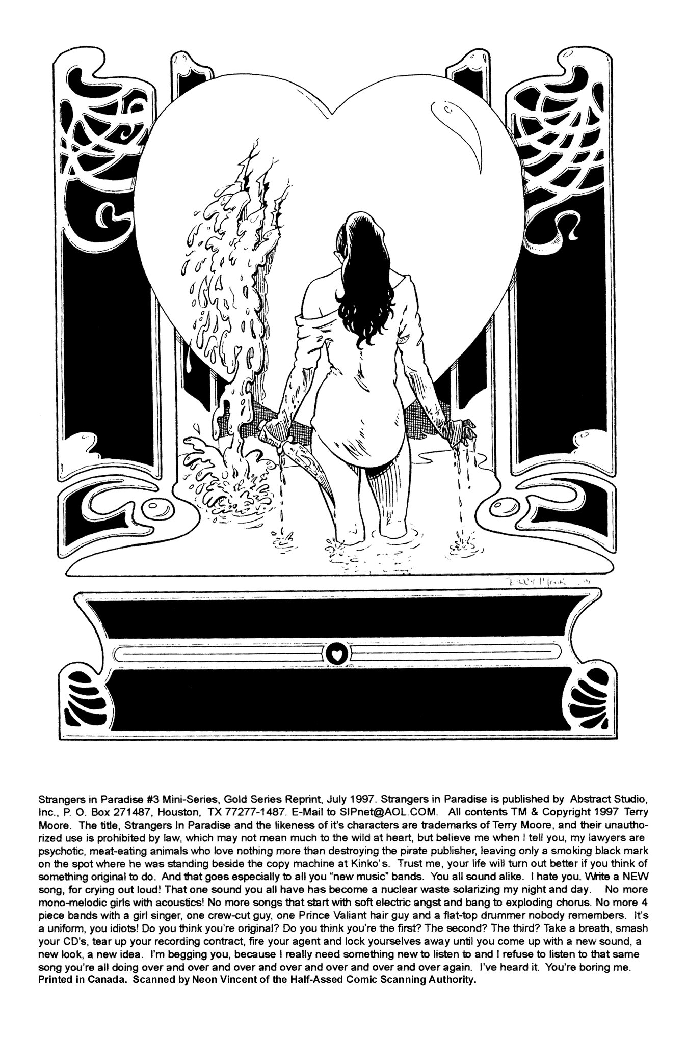Read online Strangers in Paradise (1997) comic -  Issue #3 - 2