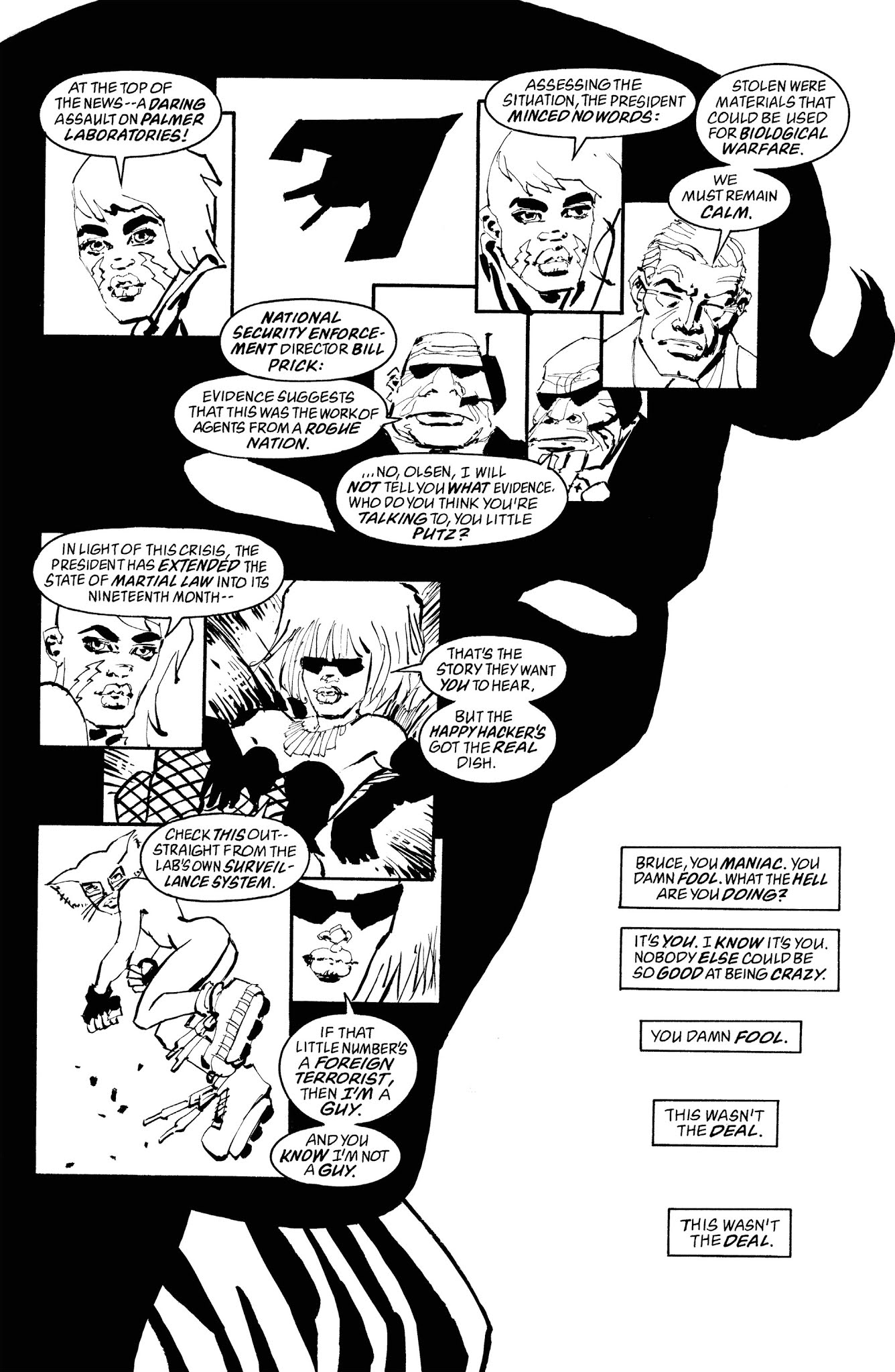 Read online Batman Noir: The Dark Knight Strikes Again comic -  Issue # TPB (Part 1) - 28