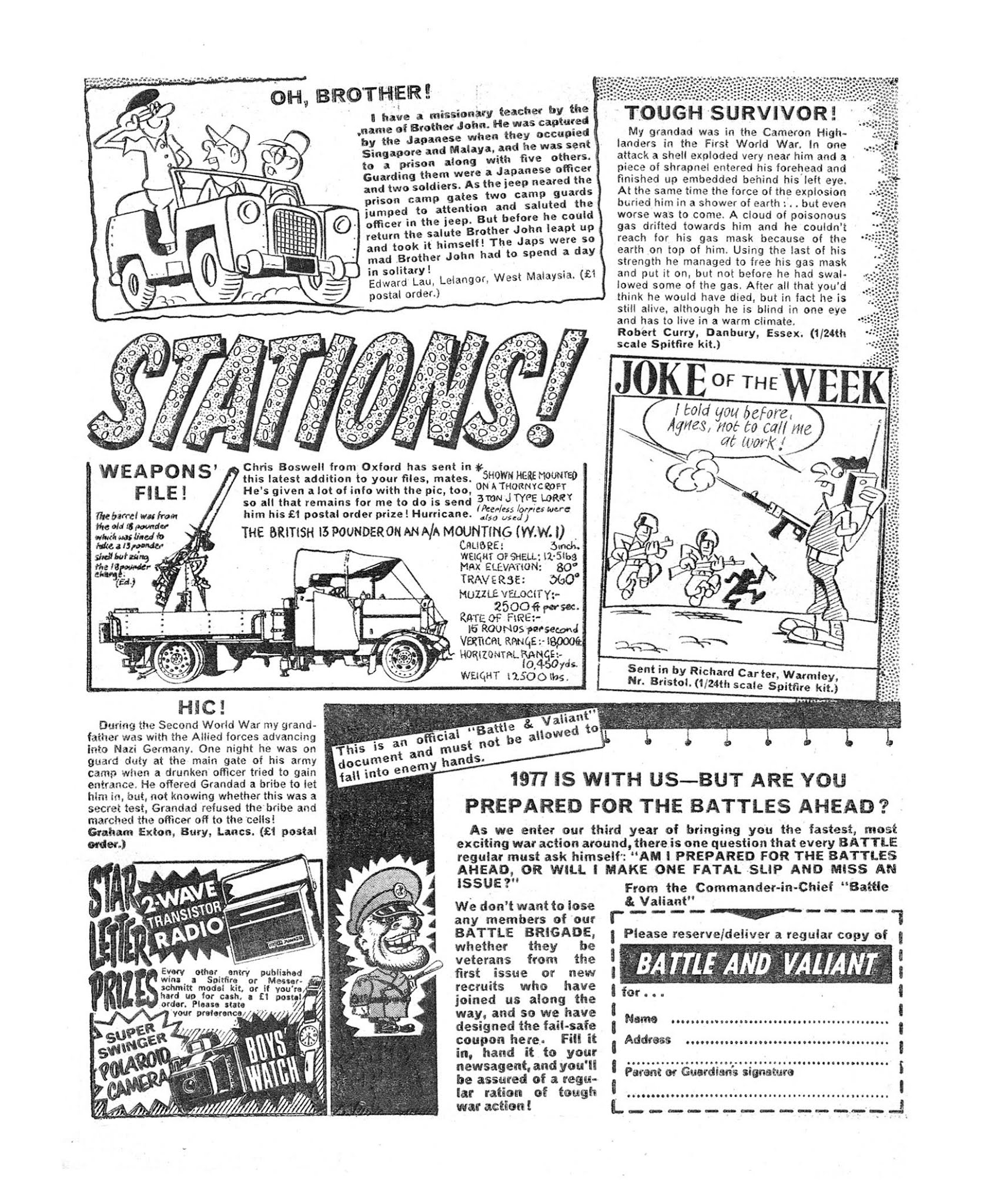 Read online Battle Picture Weekly comic -  Issue #96 - 15