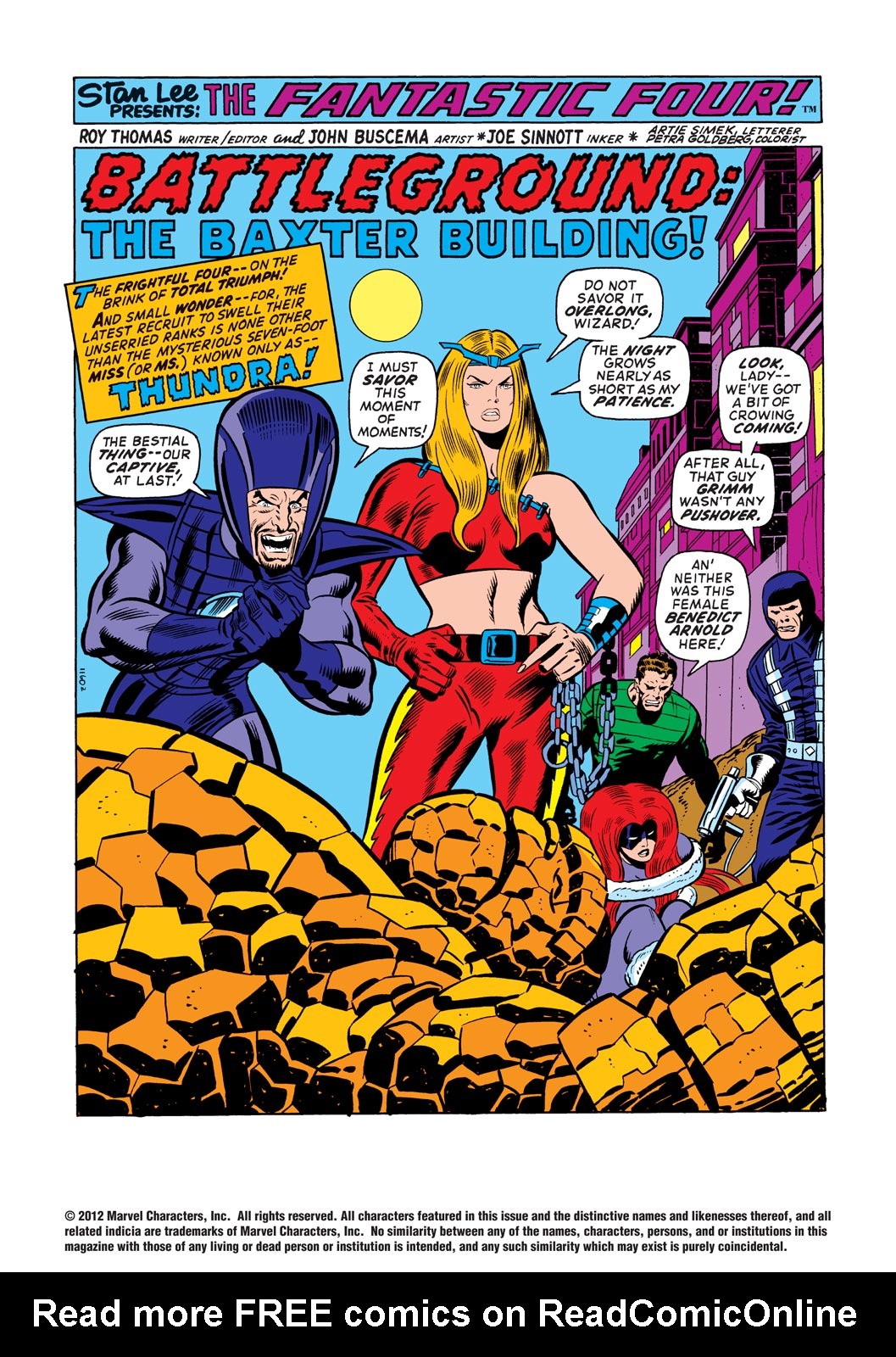 Read online Fantastic Four (1961) comic -  Issue #130 - 2