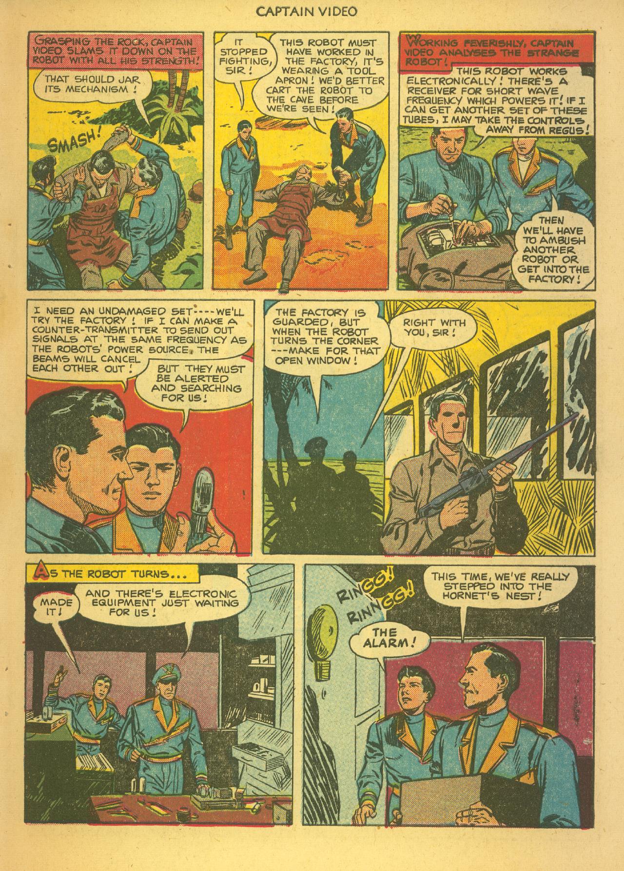 Read online Captain Video comic -  Issue # 006 (1951) 36pg c2c Fawcet (JVJ-Geo) - 31