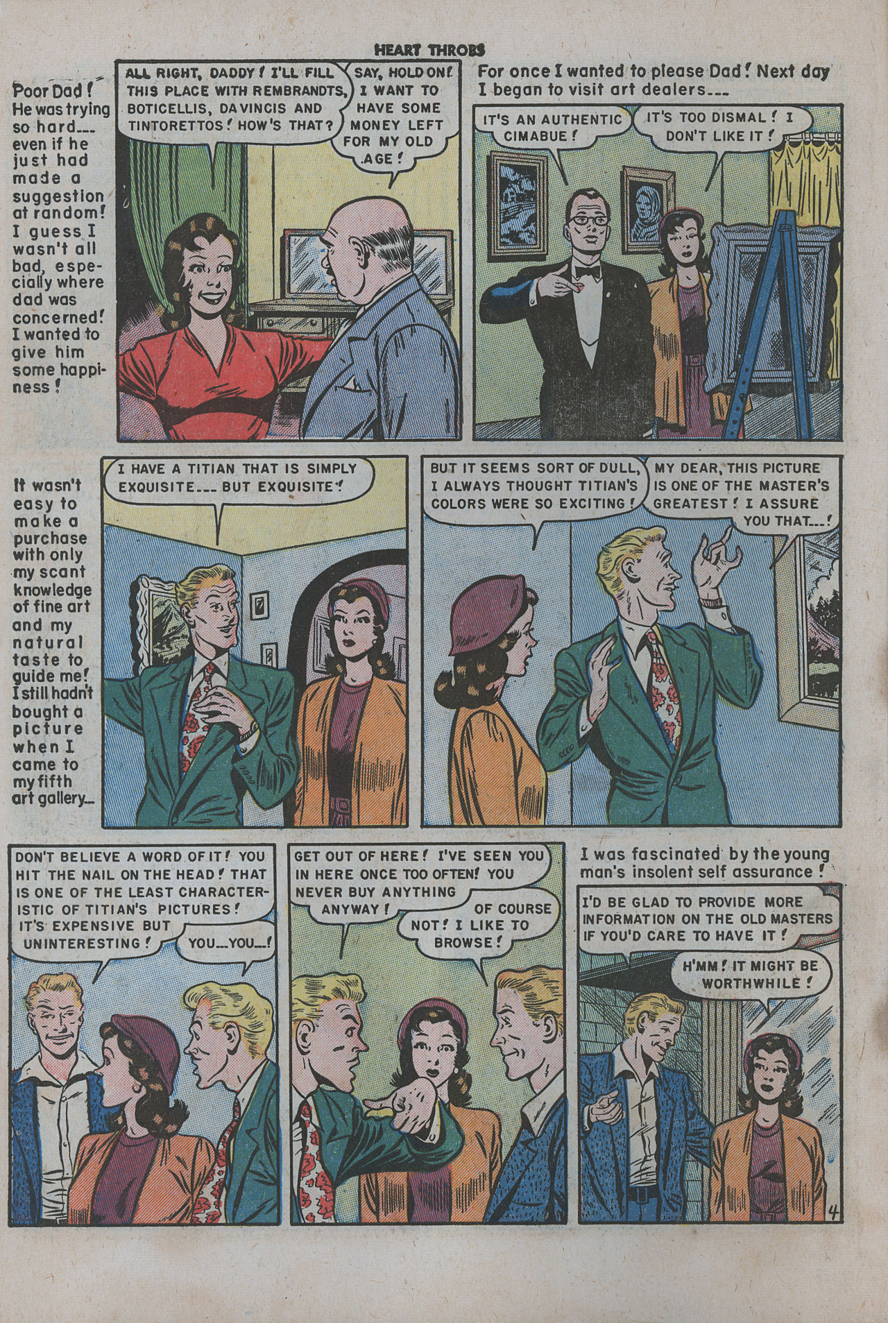 Read online Heart Throbs comic -  Issue #32 - 6