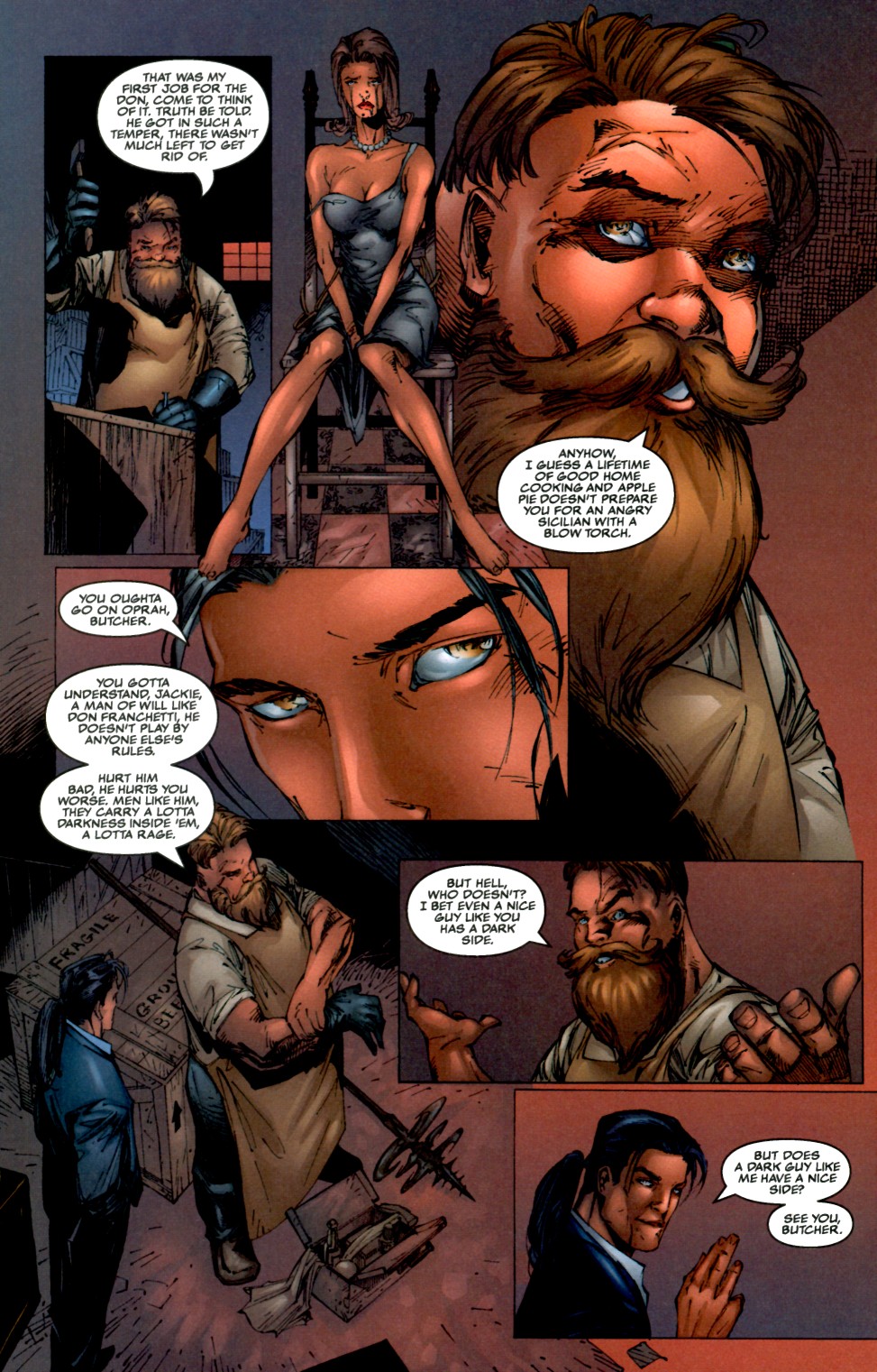 Read online The Darkness (1996) comic -  Issue #12 - 16