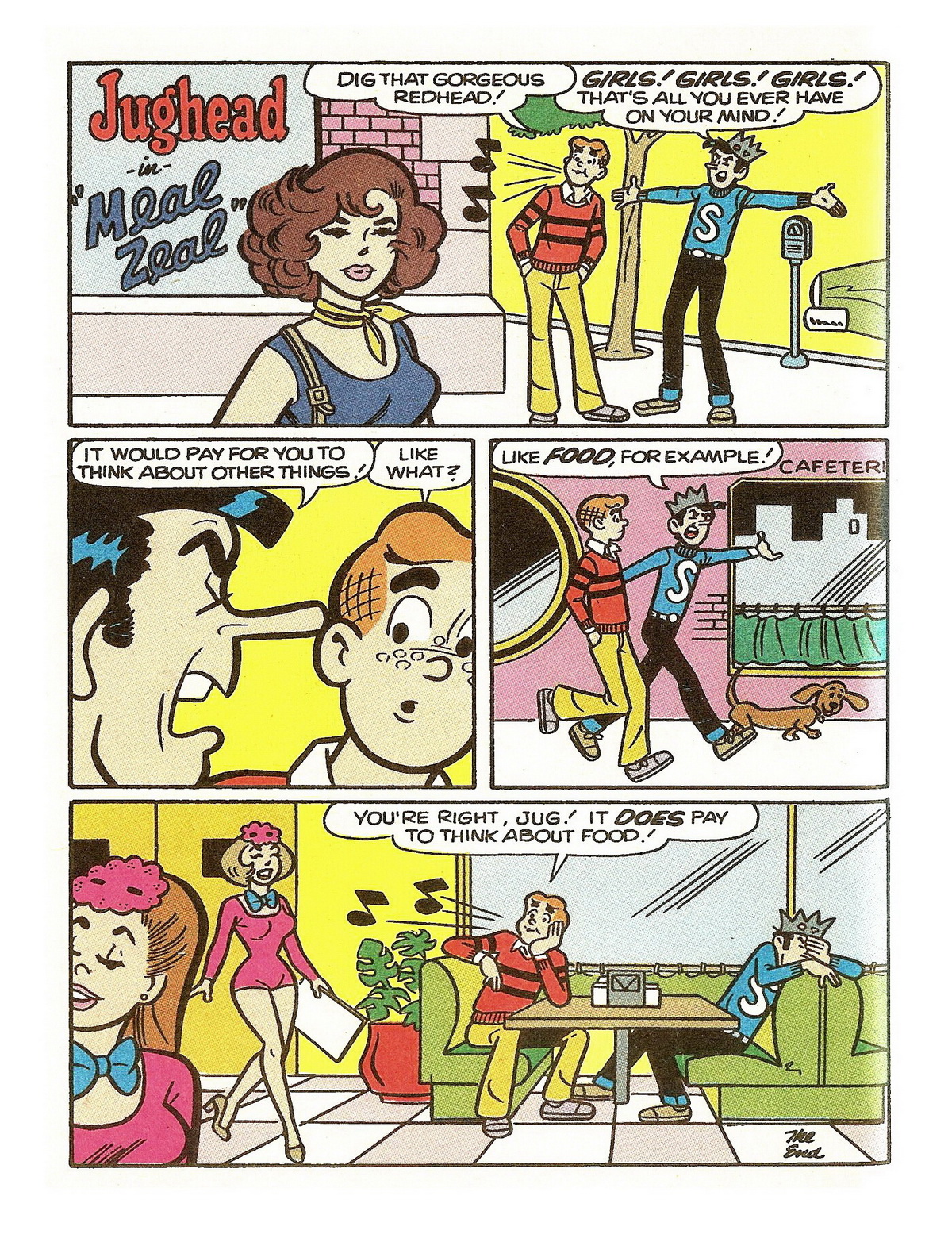 Read online Jughead's Double Digest Magazine comic -  Issue #39 - 128