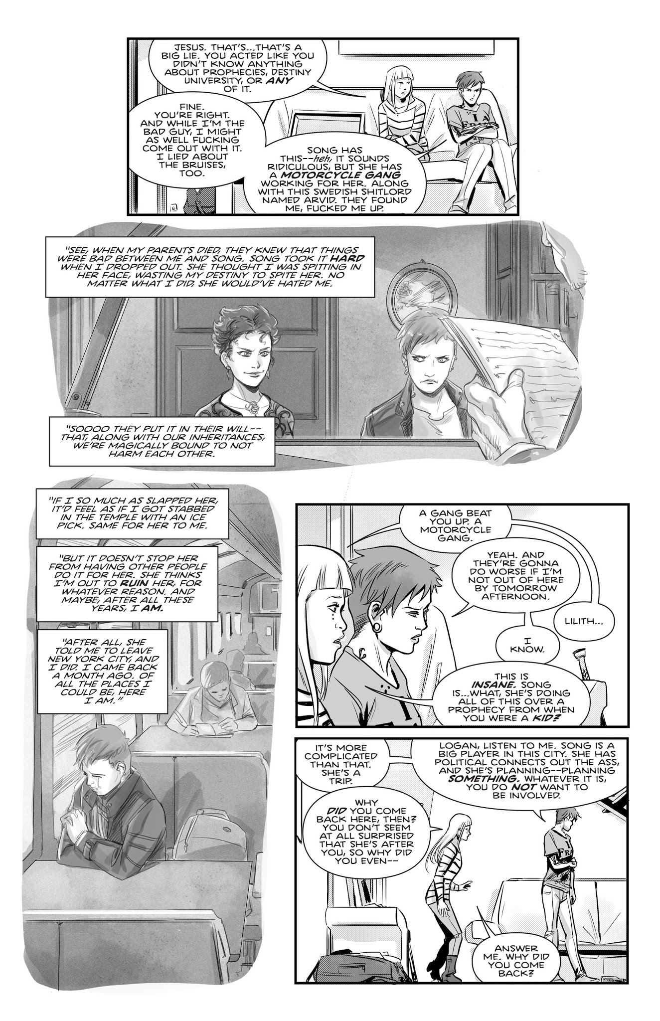 Read online Destiny, NY comic -  Issue #4 - 18