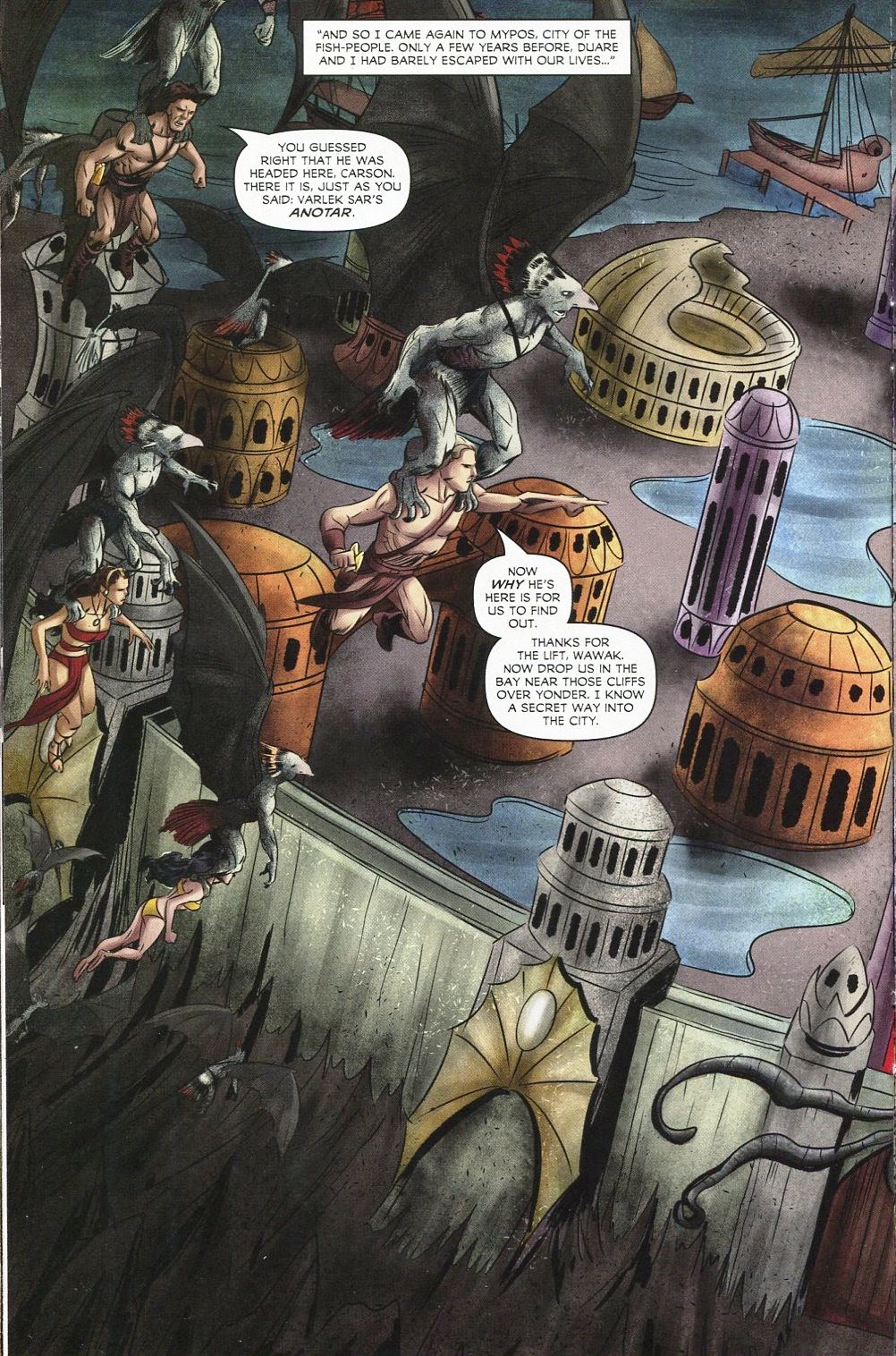 Read online Carson of Venus: The Flames Beyond comic -  Issue #1 - 12