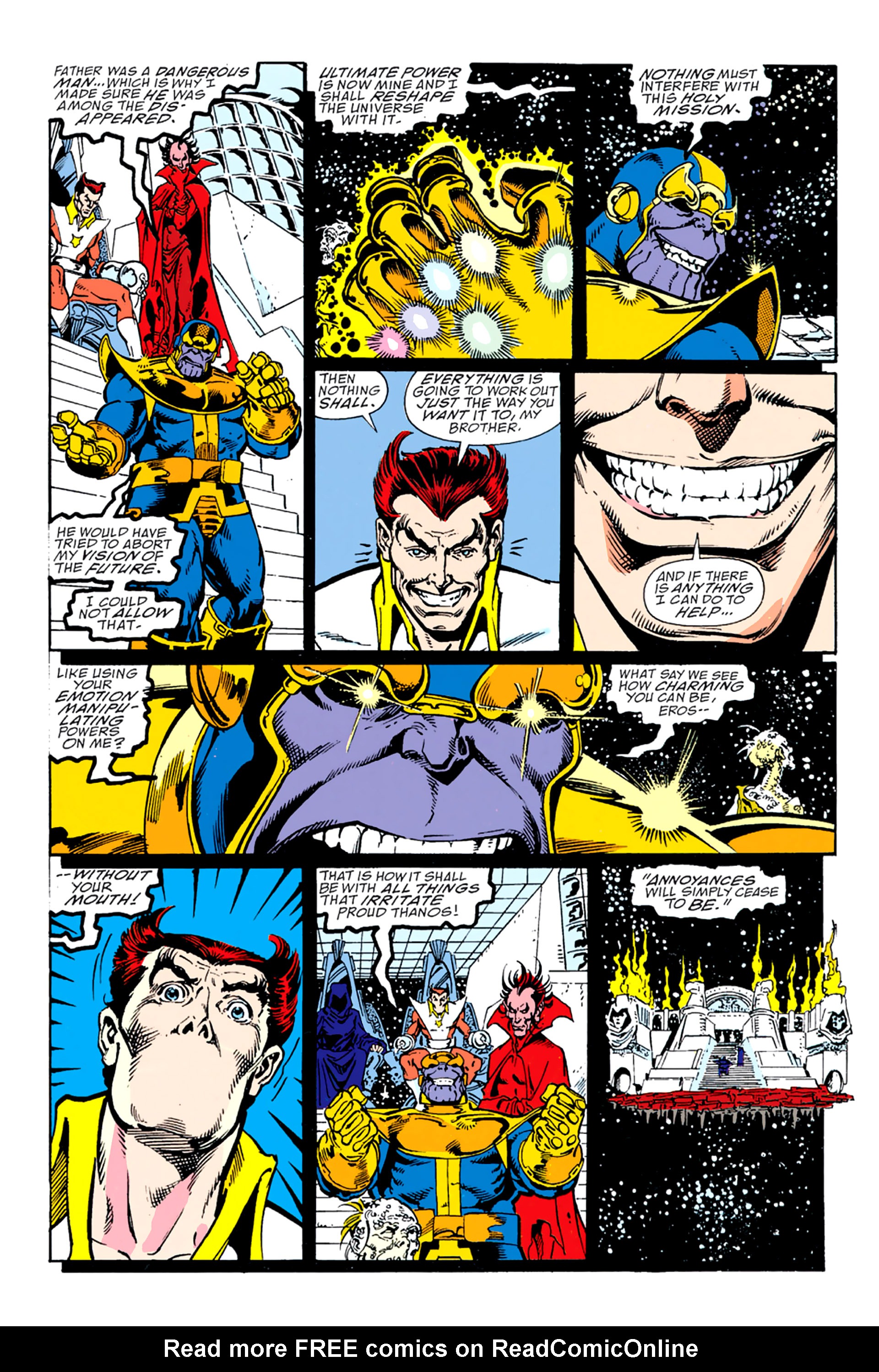 Read online Infinity Gauntlet (1991) comic -  Issue #2 - 13