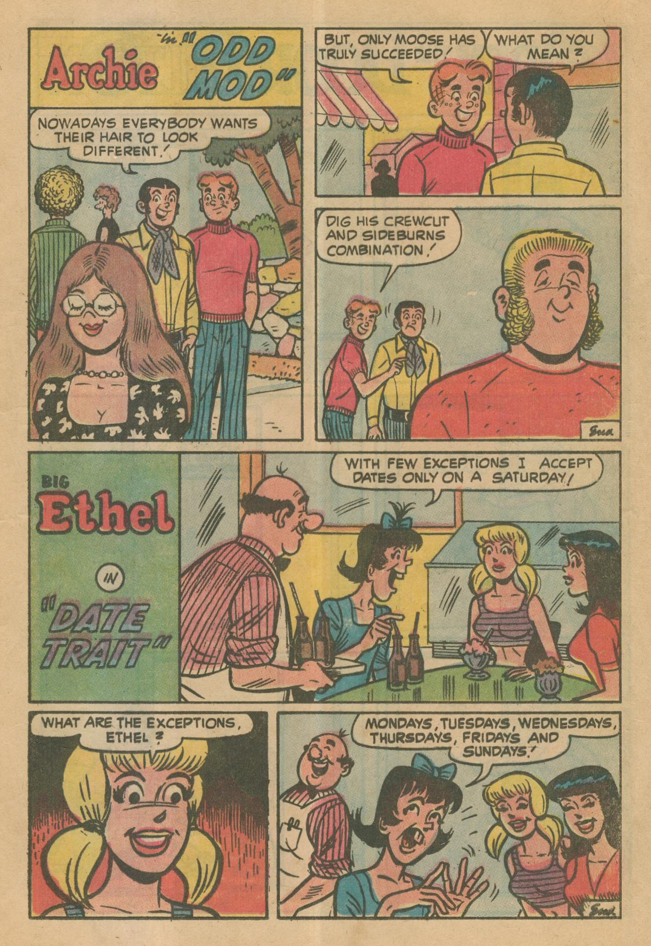 Read online Archie's Joke Book Magazine comic -  Issue #167 - 17