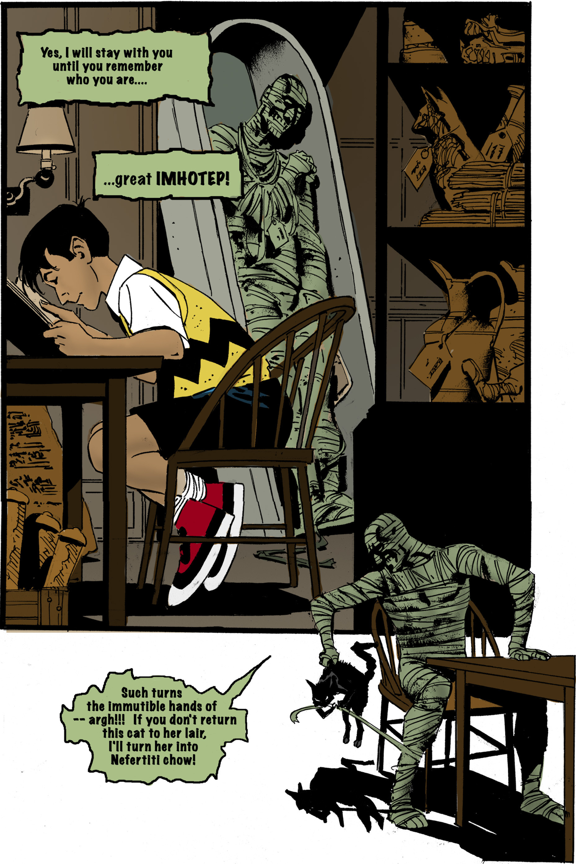 Read online The Mad Mummy comic -  Issue #9 - 25