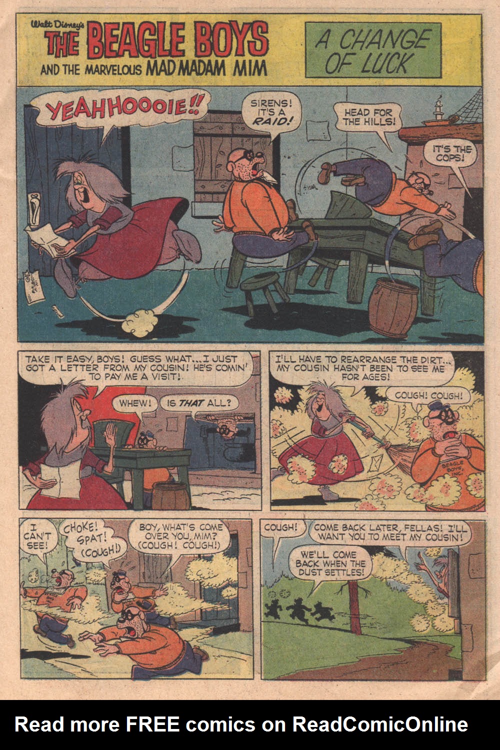 Read online Walt Disney THE BEAGLE BOYS comic -  Issue #1 - 11