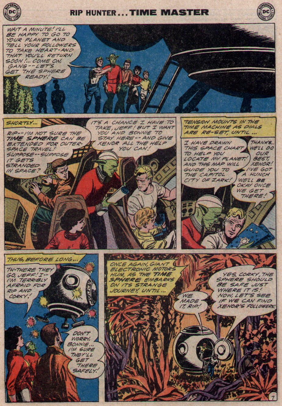 Read online Rip Hunter...Time Master comic -  Issue #9 - 9