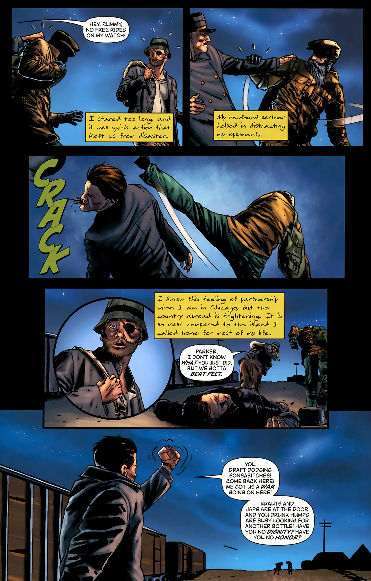 Read online Kato Origins comic -  Issue #3 - 14