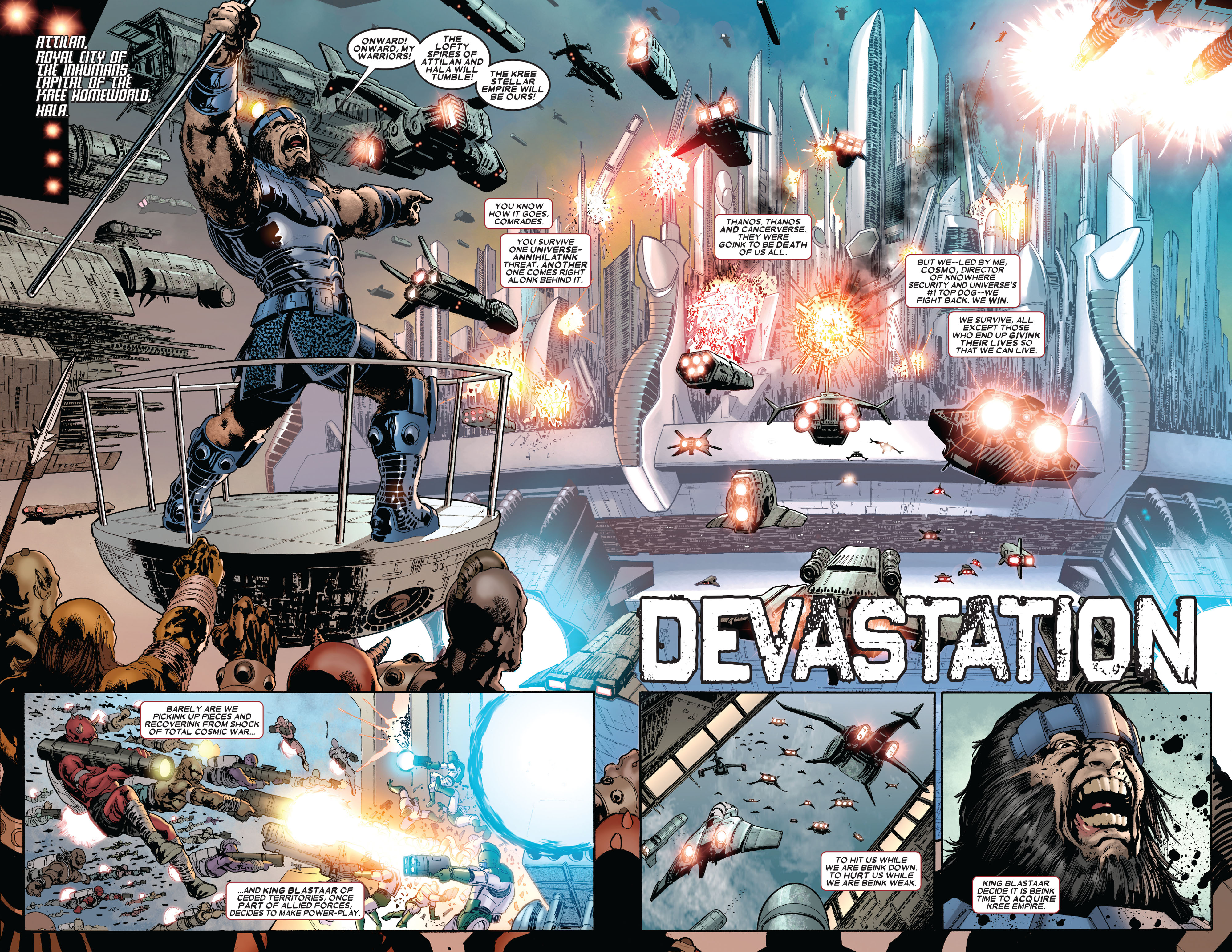 Read online The Thanos Imperative: Devastation comic -  Issue # Full - 4