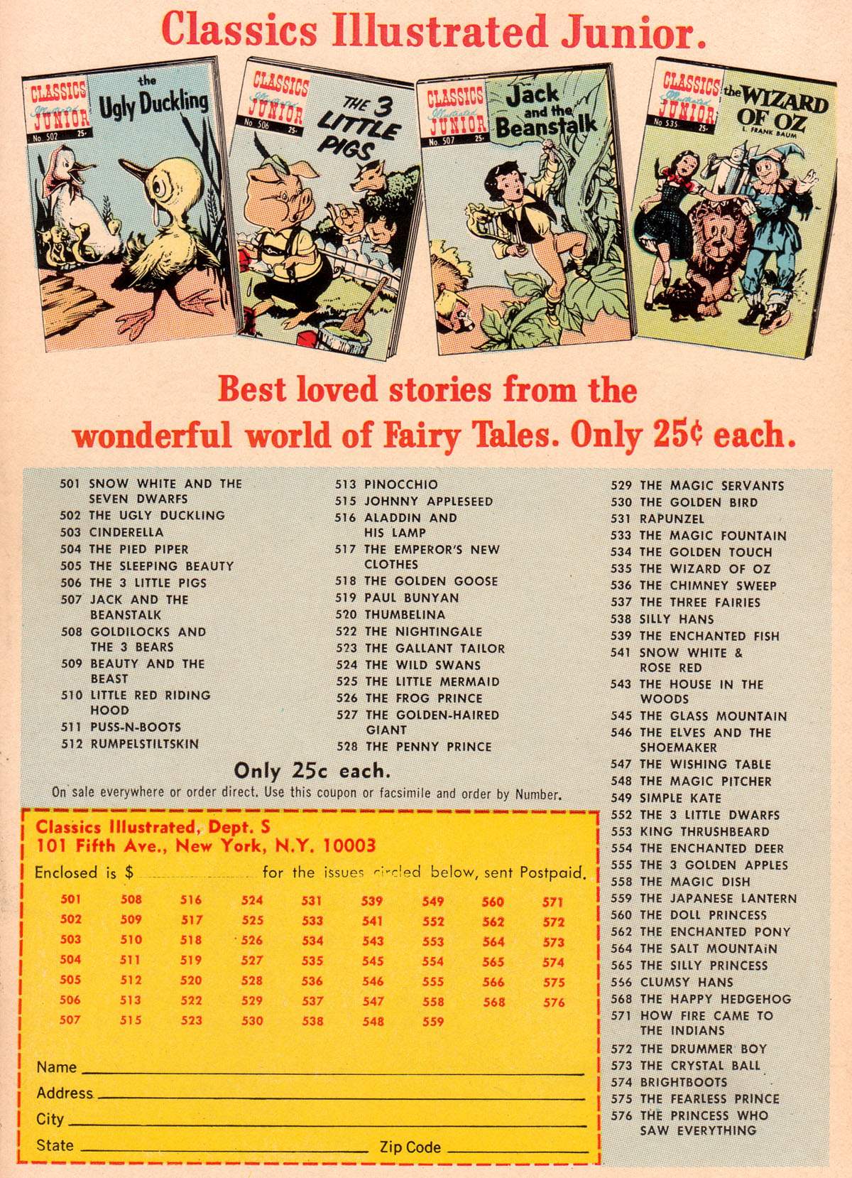 Read online Classics Illustrated Junior comic -  Issue #534 - 36
