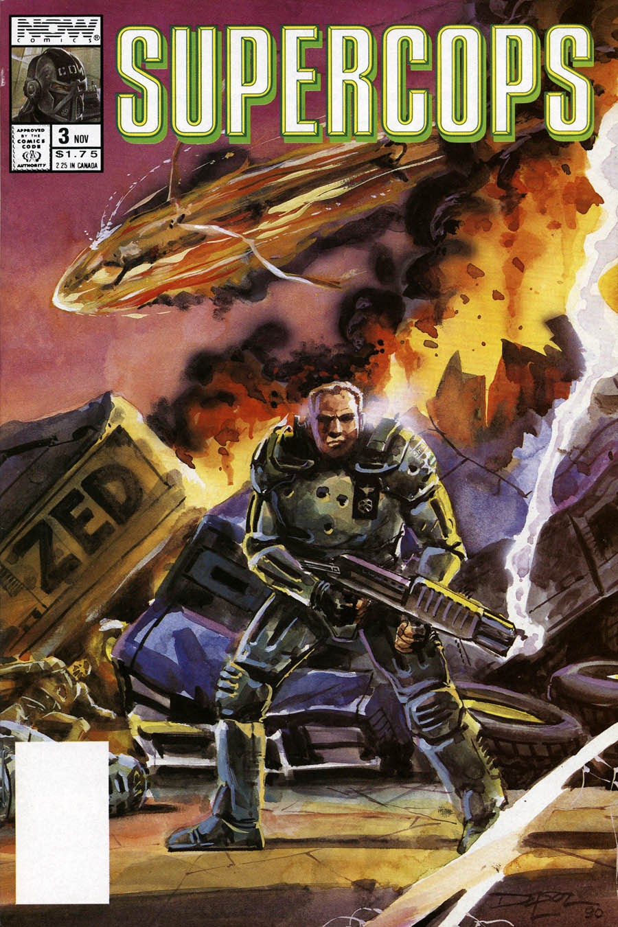 Read online Supercops comic -  Issue #3 - 1