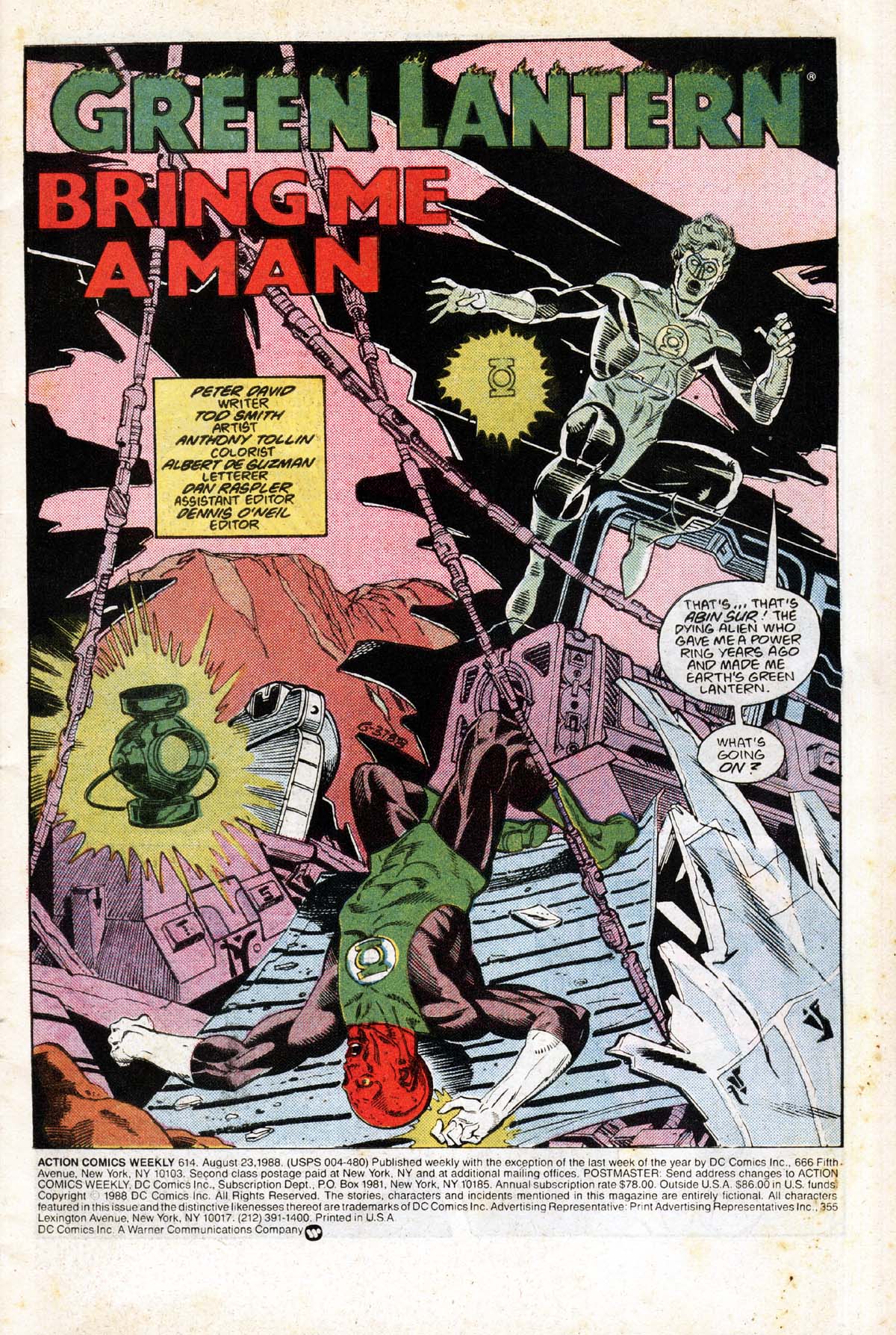 Read online Action Comics (1938) comic -  Issue #614 - 2