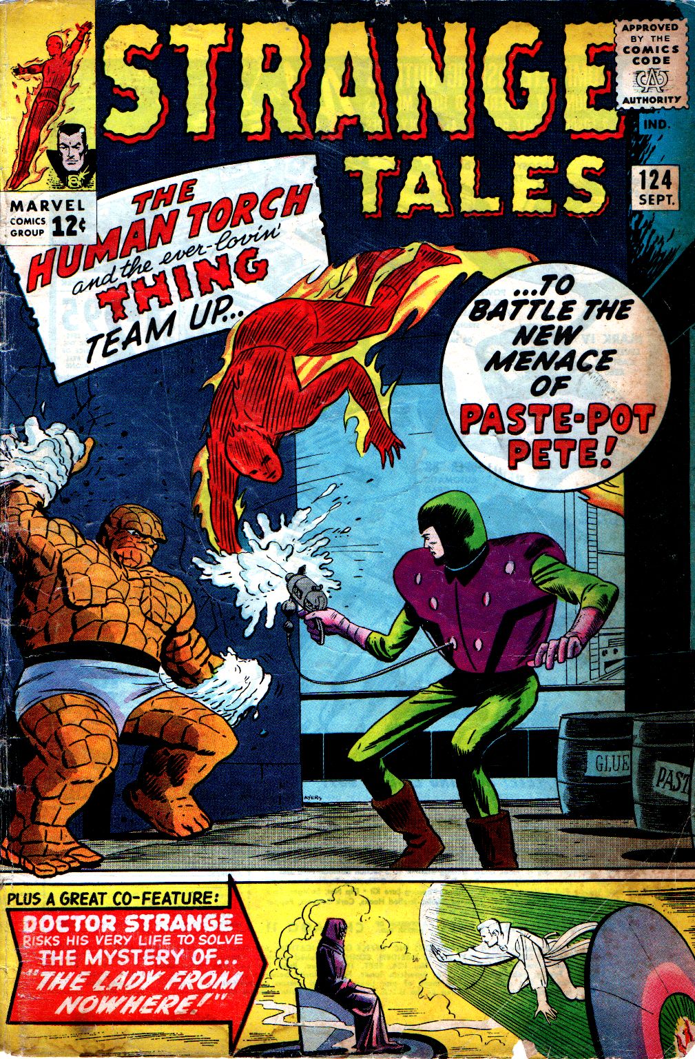 Read online Strange Tales (1951) comic -  Issue #124 - 1