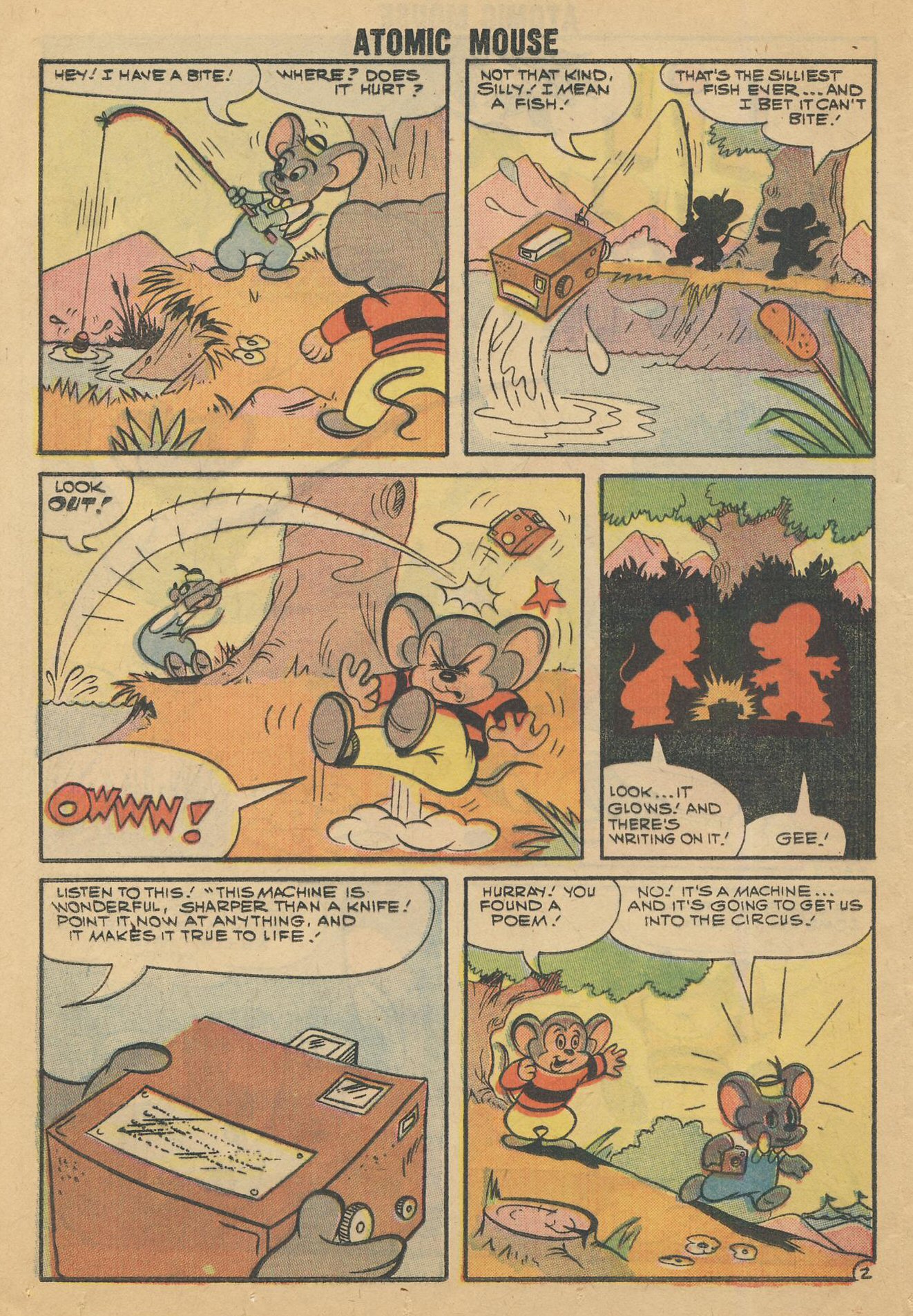 Read online Atomic Mouse comic -  Issue #28 - 24