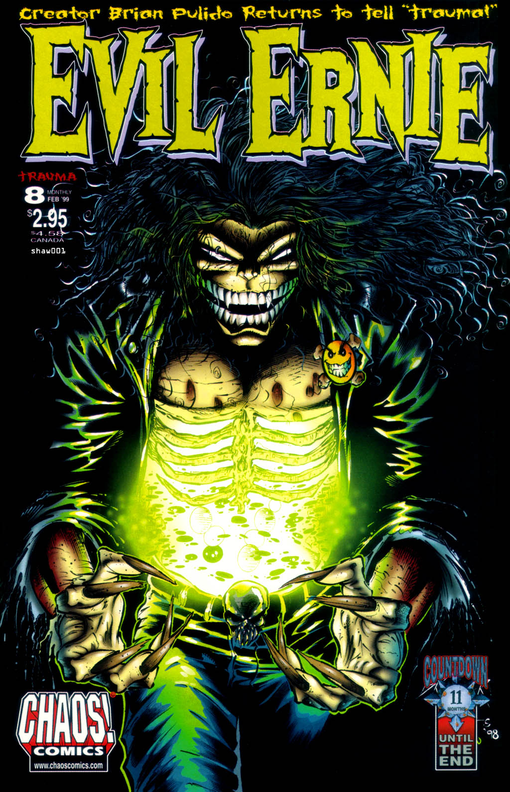Read online Evil Ernie: Monthly comic -  Issue #8 - 1
