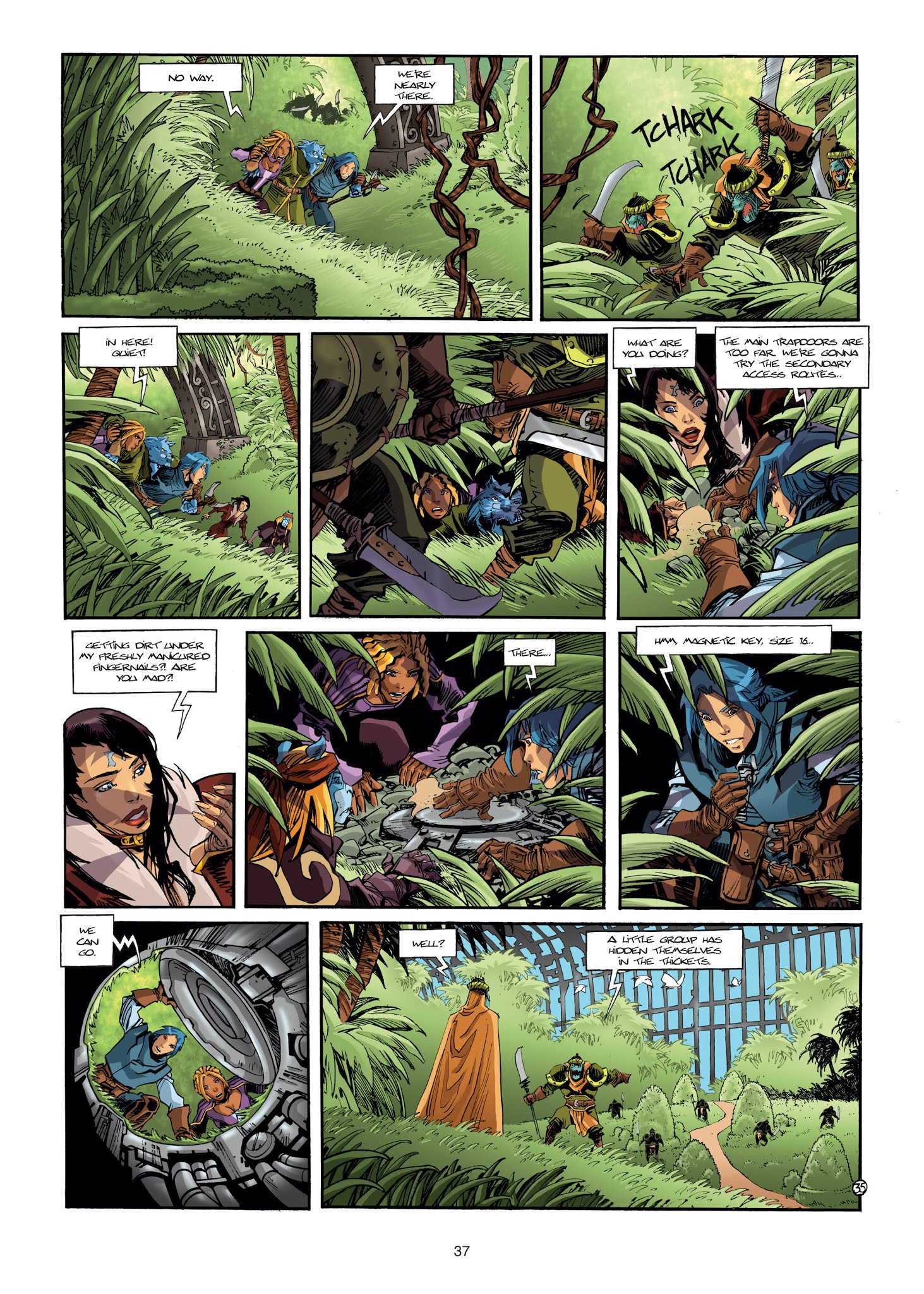 Read online Ythaq comic -  Issue #5 - 37