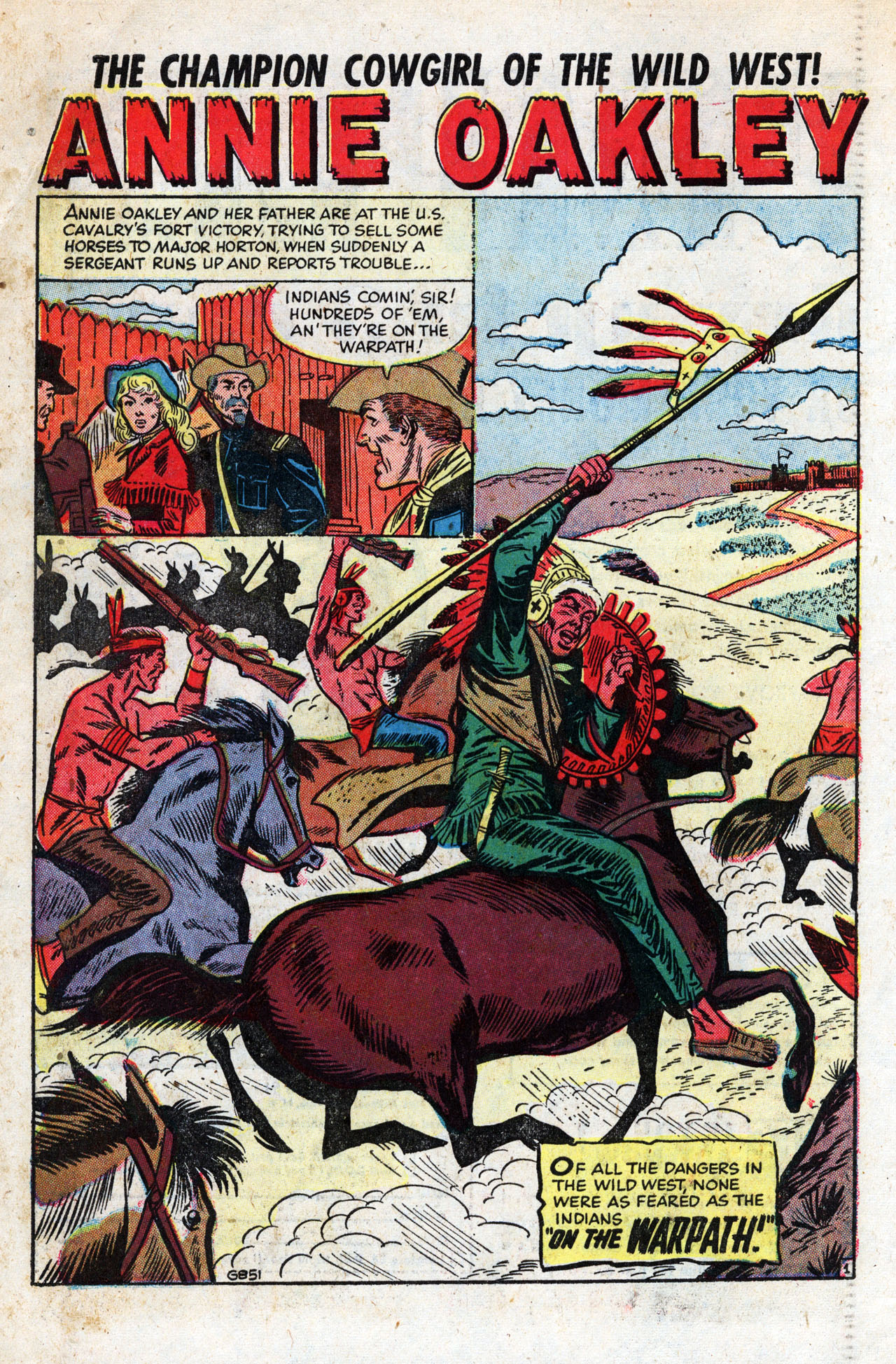 Read online Annie Oakley comic -  Issue #8 - 10
