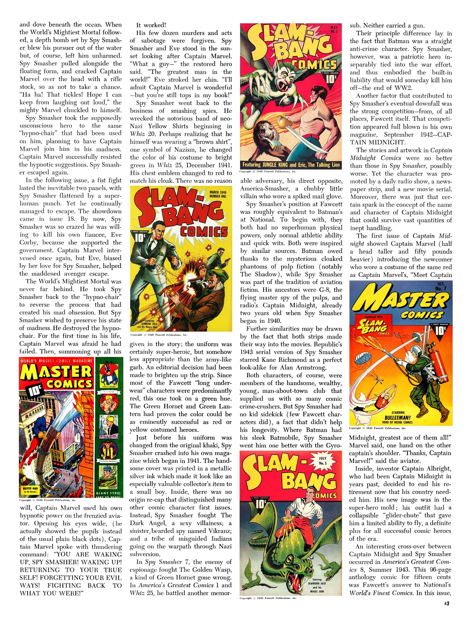 Read online The Steranko History of Comics comic -  Issue # TPB 2 - 43