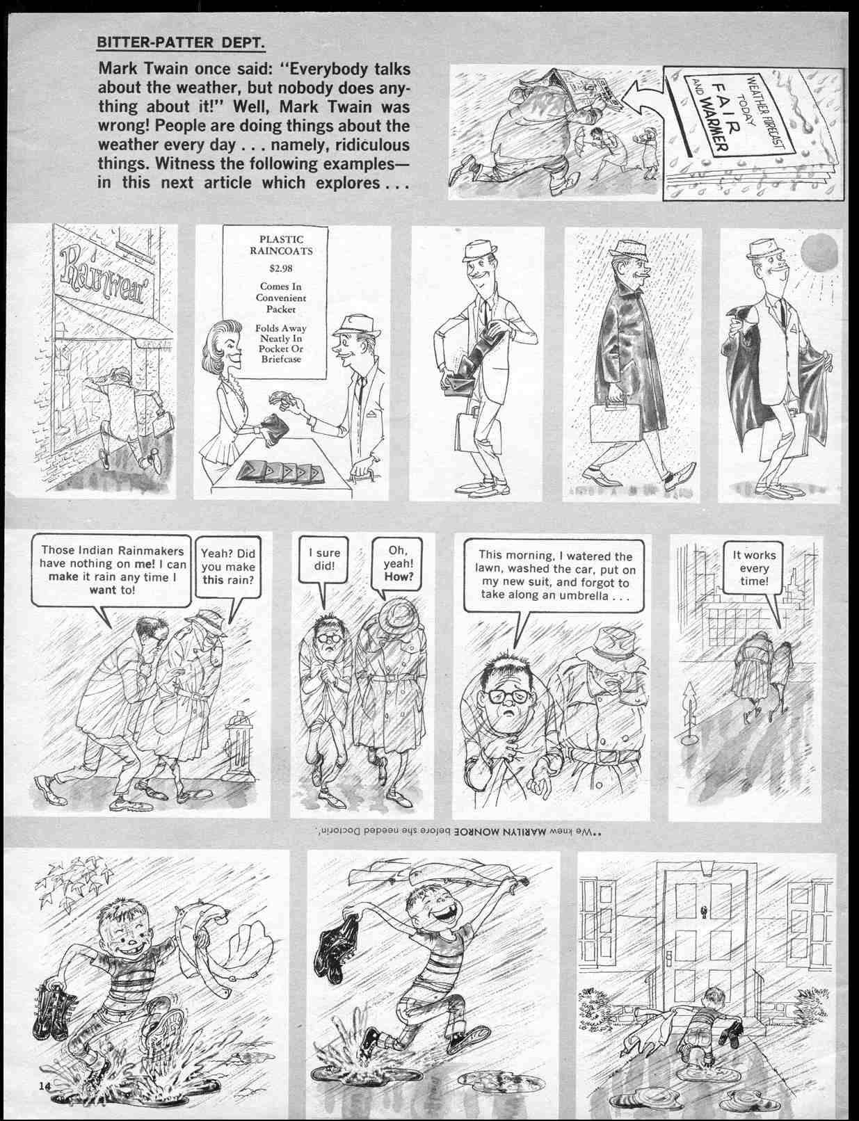 Read online MAD comic -  Issue #71 - 16