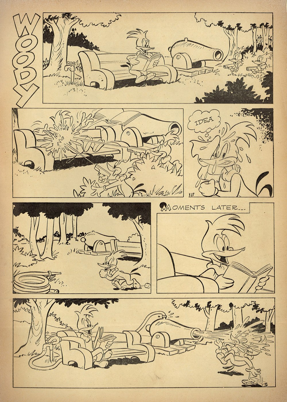 Read online Walter Lantz Woody Woodpecker (1952) comic -  Issue #25 - 35