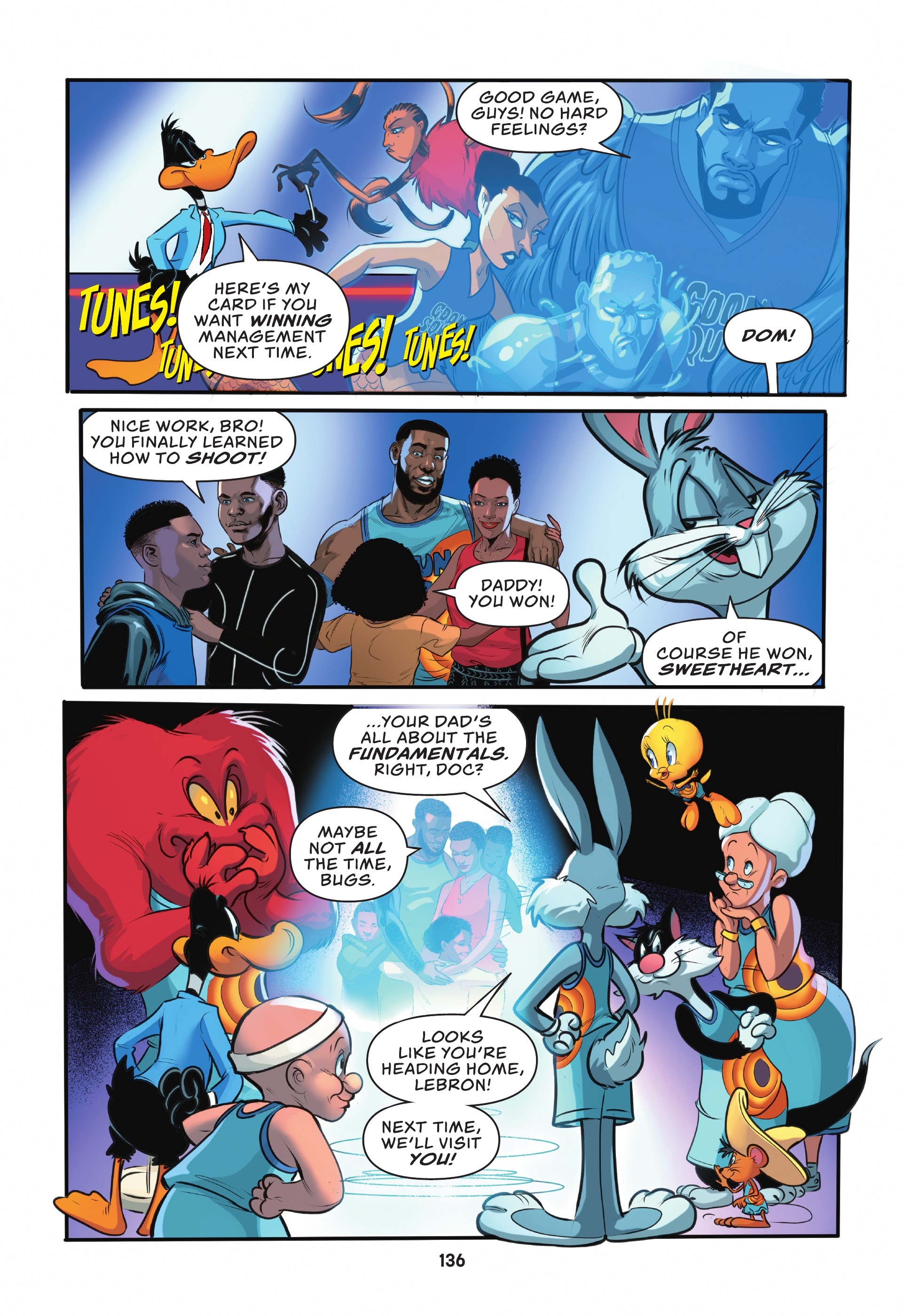 Read online Space Jam: A New Legacy comic -  Issue # TPB - 124