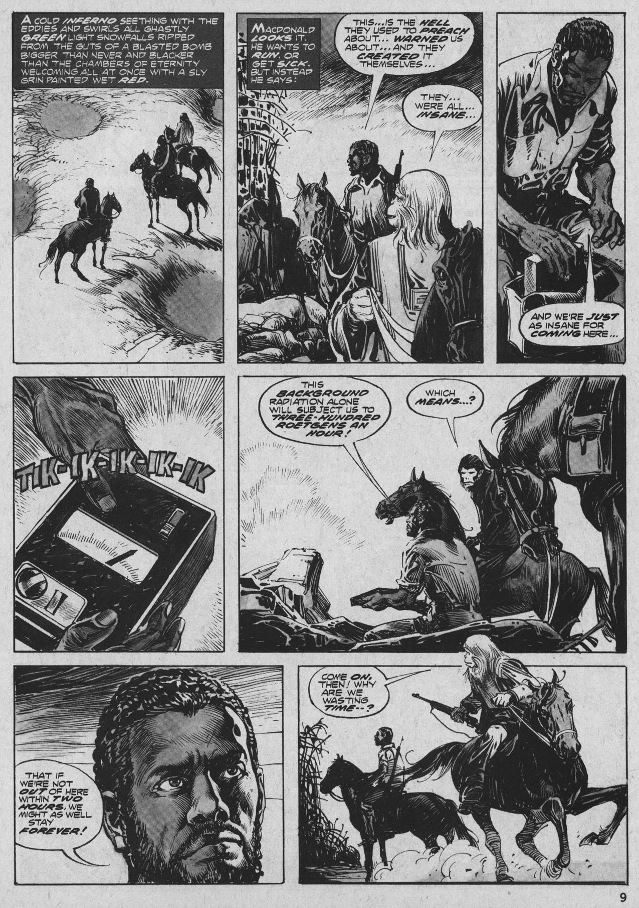 Read online Planet of the Apes comic -  Issue #24 - 8