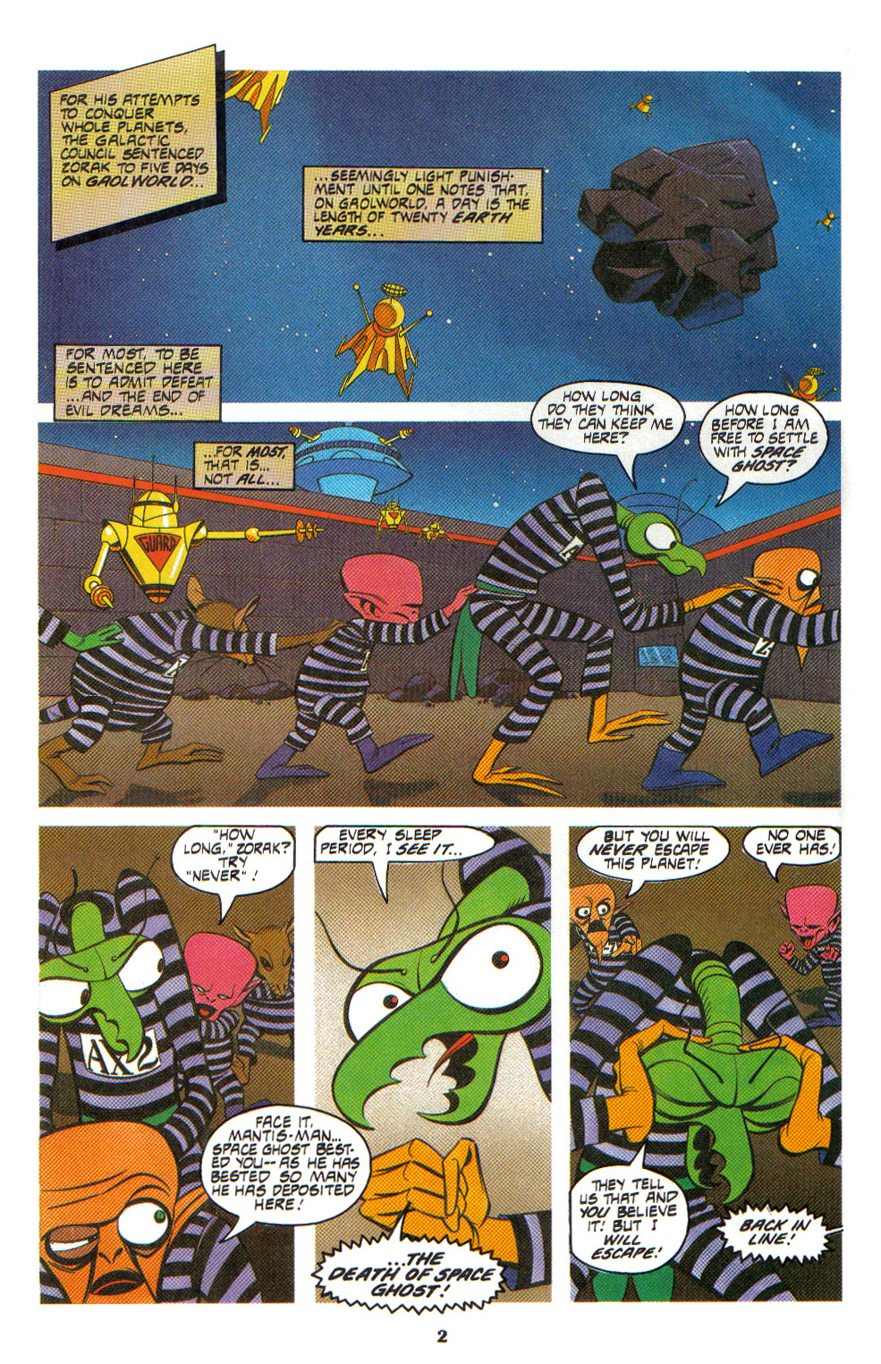 Read online Space Ghost (1987) comic -  Issue # Full - 4