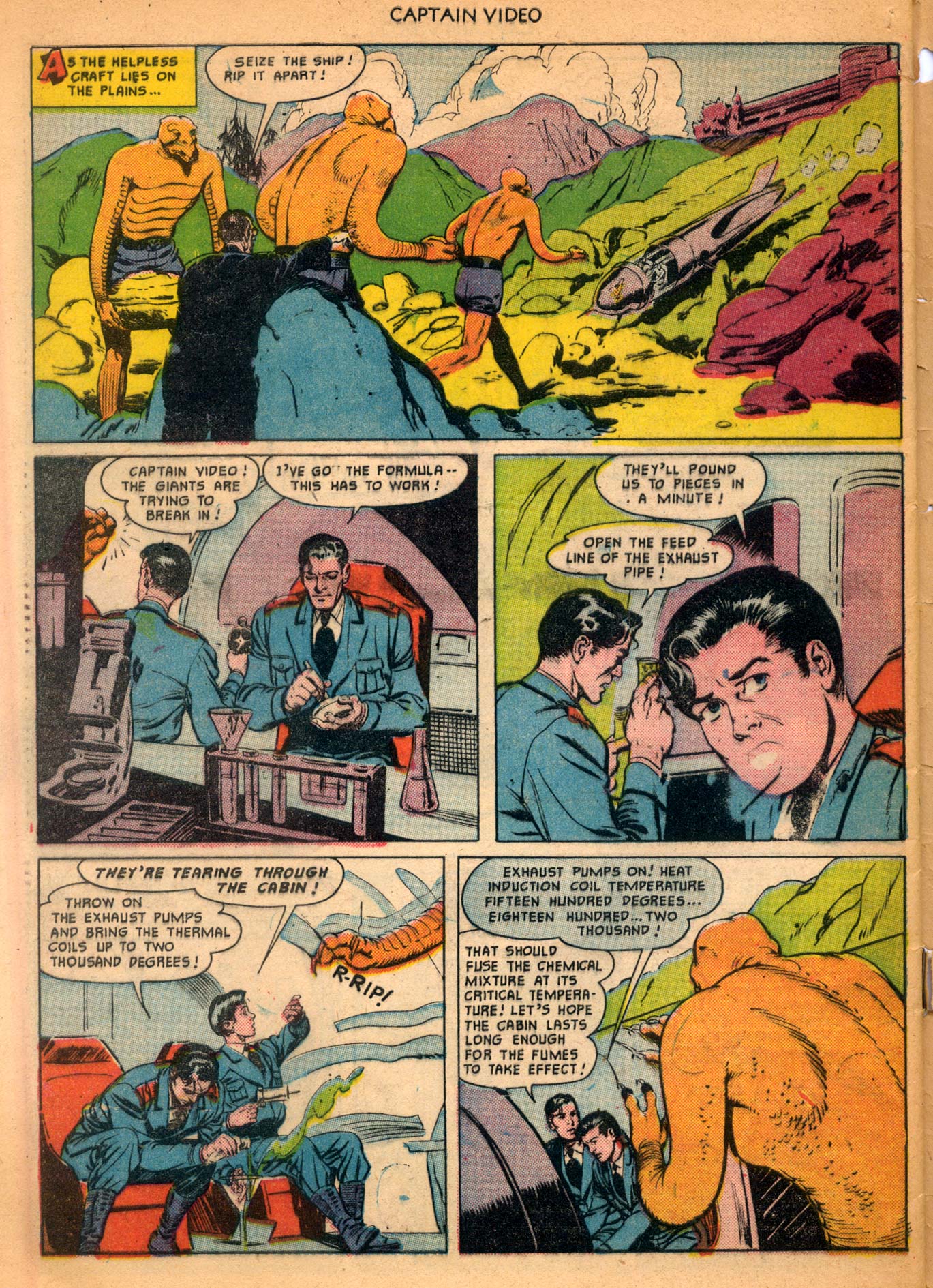 Read online Captain Video comic -  Issue #4 - 48