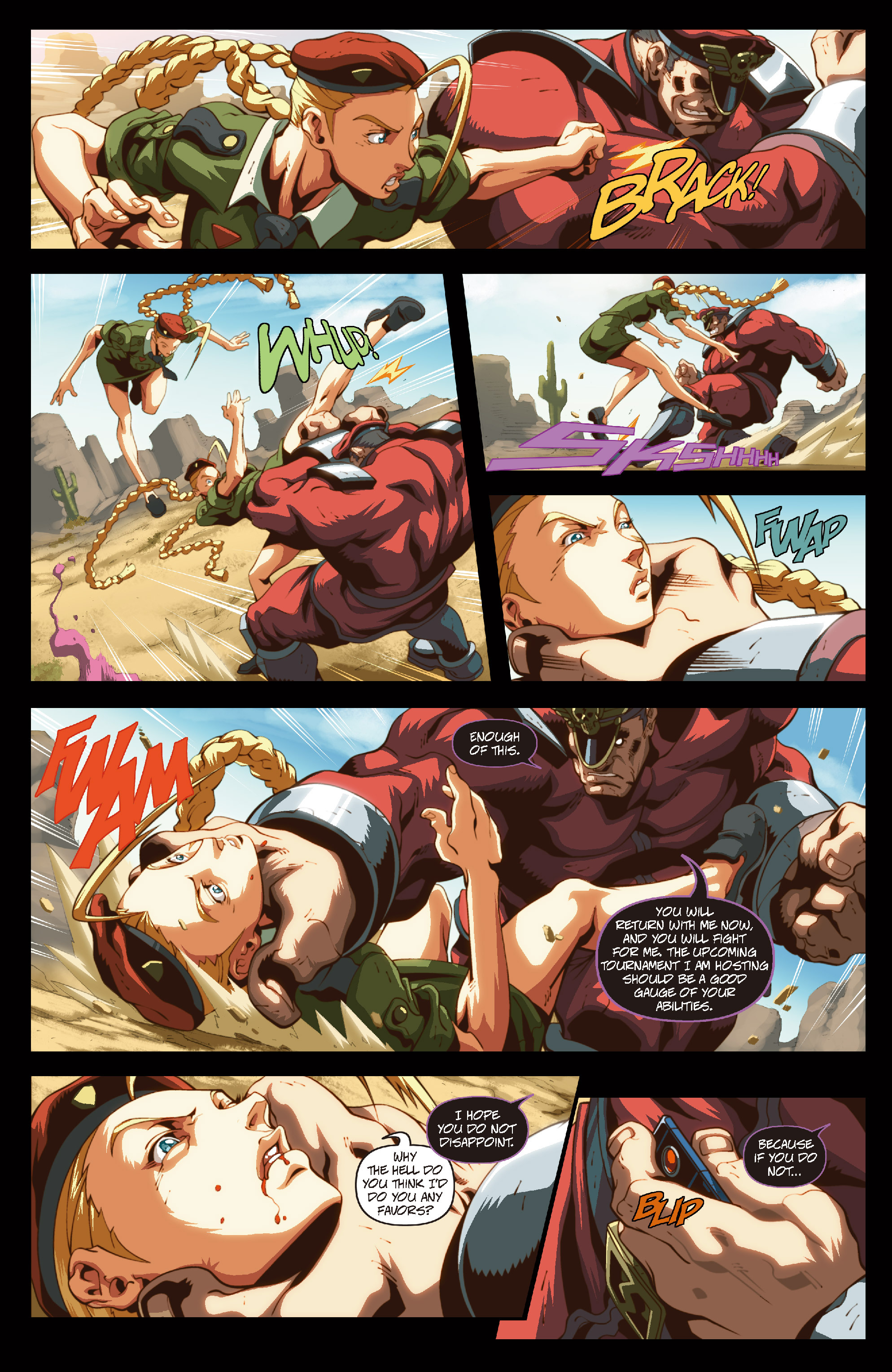 Read online Street Fighter II comic -  Issue #6 - 15