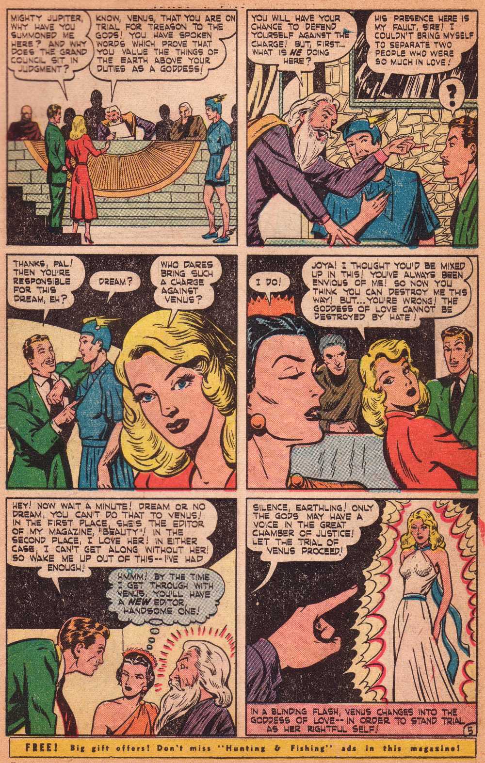 Read online Venus (1948) comic -  Issue #7 - 7